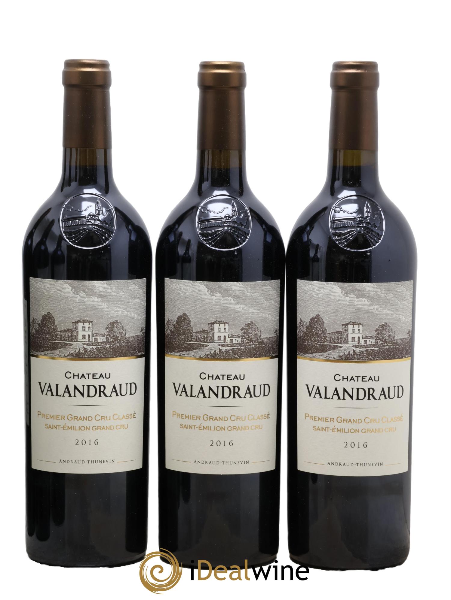 Château de Valandraud 1er Grand Cru Classé B depuis 2012 2016 - Lotto di 6 bottiglie - 2