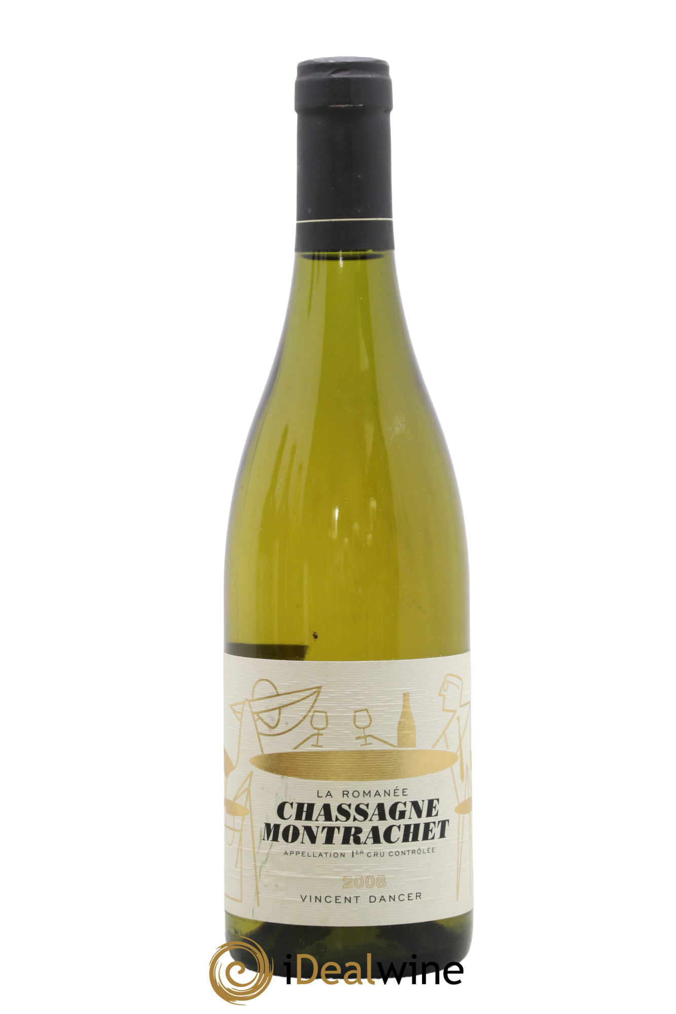 Chassagne-Montrachet 1er Cru La Romanée Vincent Dancer 2008 - Posten von 1 Flasche - 0