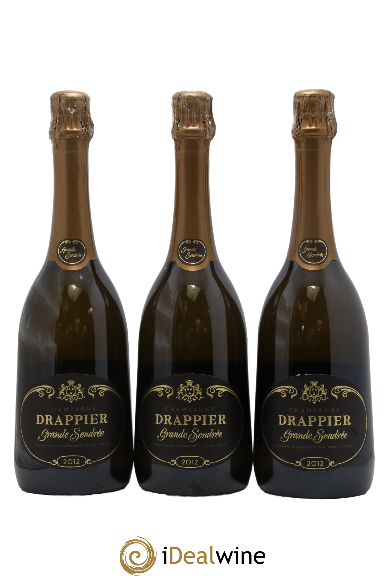 Grande Sendrée Drappier 2012 - Lot de 3 bouteilles - 0