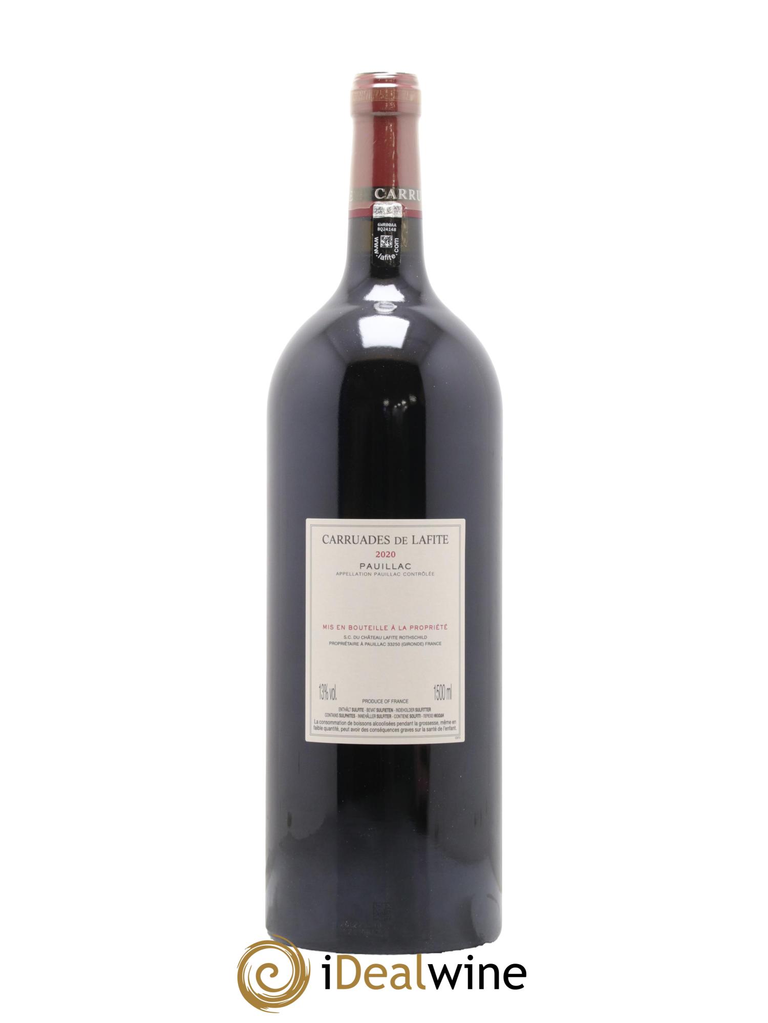 Carruades de Lafite Rothschild Second Vin 2020 - Lot de 1 magnum - 2