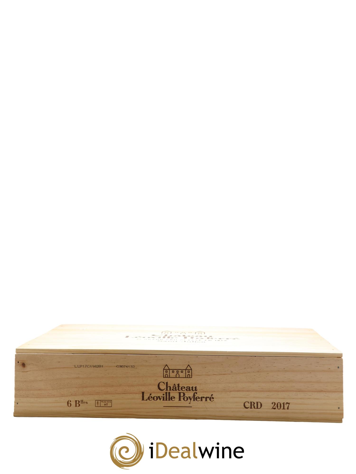 Château Léoville Poyferré 2ème Grand Cru Classé 2017 - Lot of 6 bottles - 1