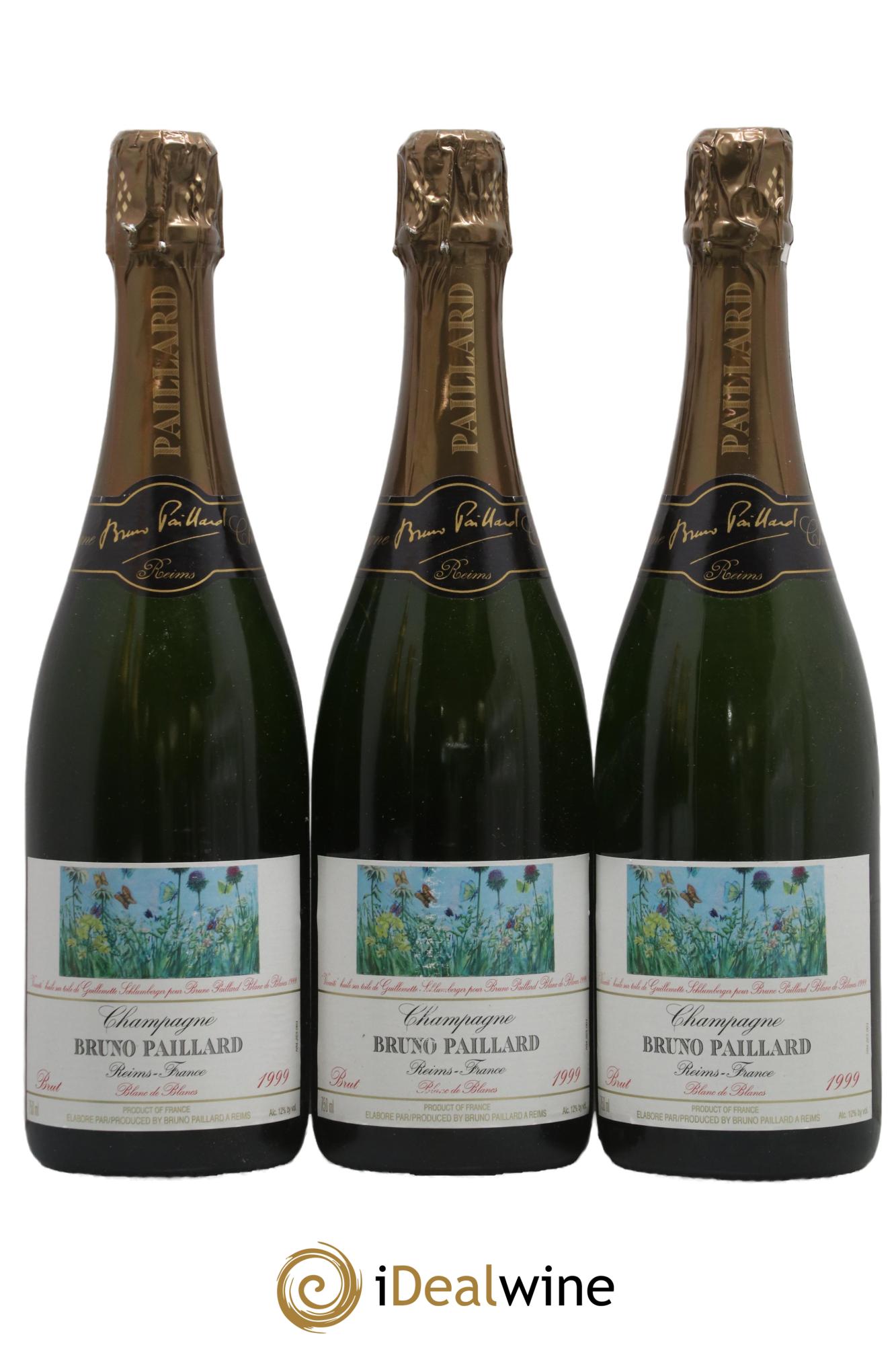 Brut Millésime Bruno Paillard 1999 - Lot de 3 bouteilles - 0