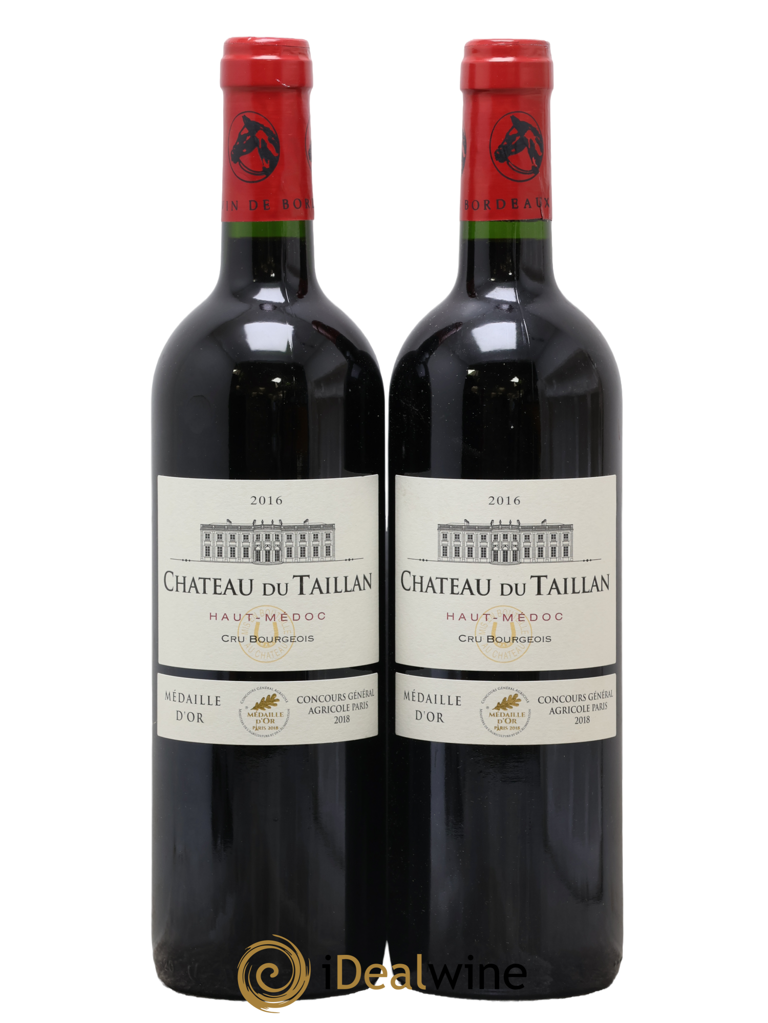 Château du Taillan Cru Bourgeois Exceptionnel 2016 - Posten von 2 Flaschen - 0