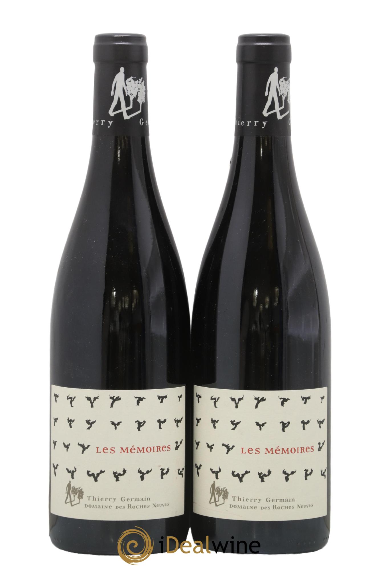 Saumur-Champigny Les Mémoires Domaine des Roches Neuves - Thierry Germain 2021 - Lot de 2 bouteilles - 0
