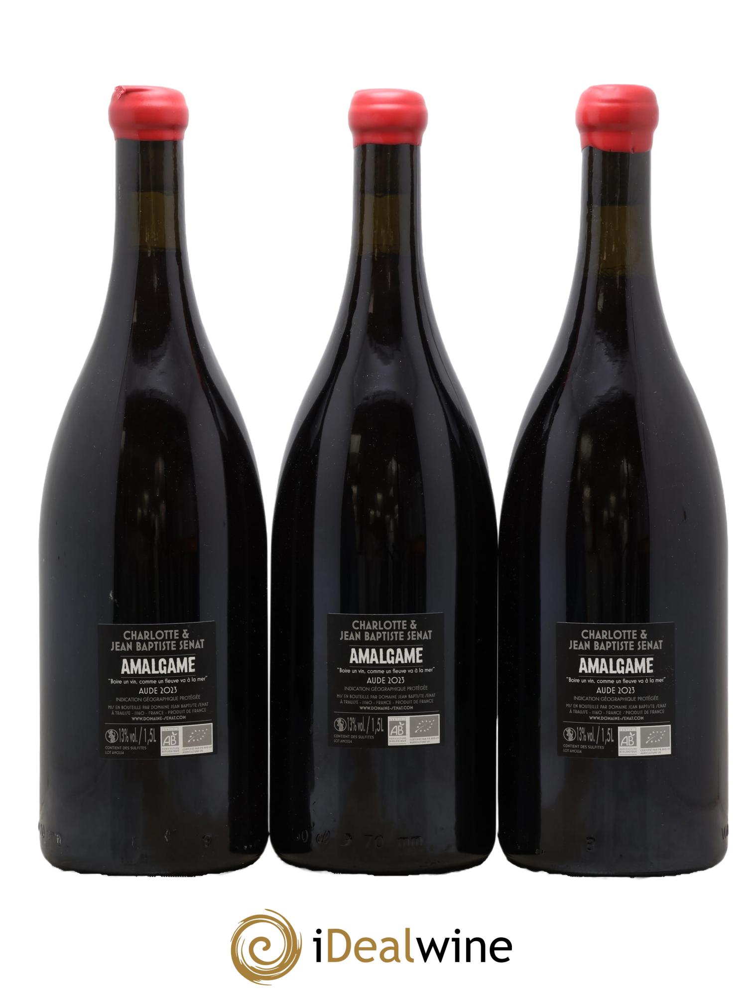 IGP Aude Amalgame Jean-Baptiste Sénat 2023 - Lot de 3 magnums - 1