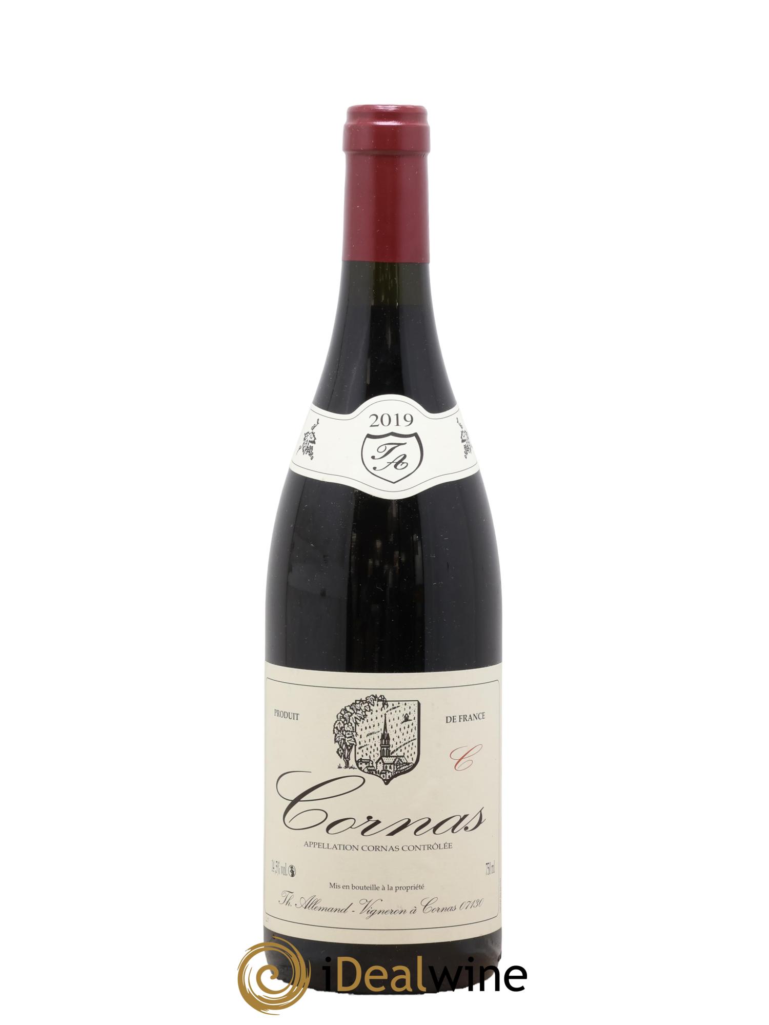 Cornas Chaillot Thierry Allemand 2019 - Posten von 1 Flasche - 0