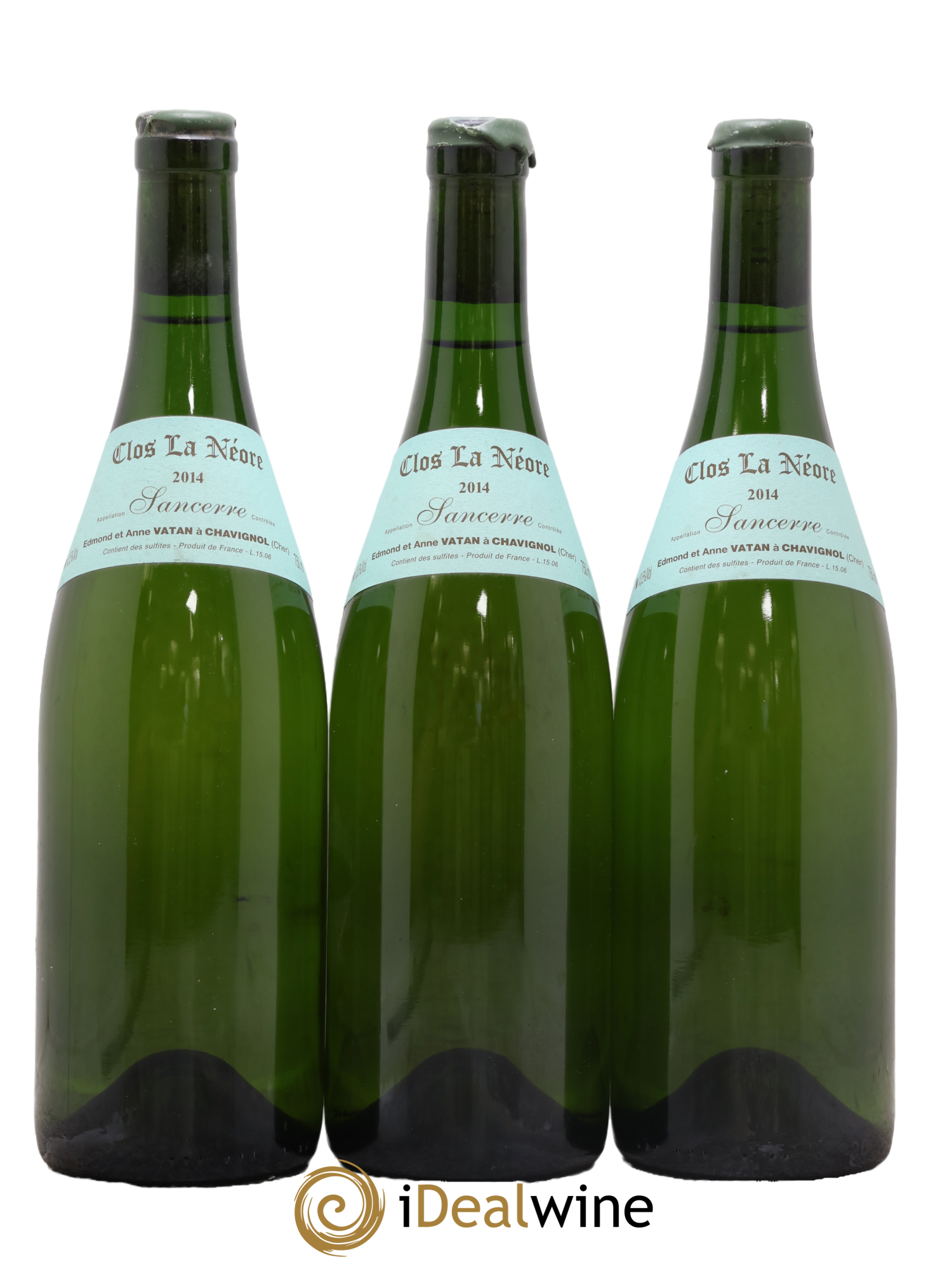 Sancerre Clos la Neore Edmond Vatan 2014 - Lot de 3 bouteilles - 0