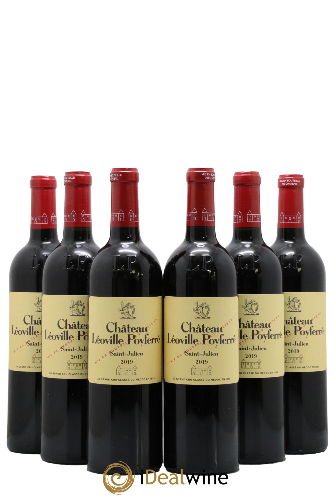 Château Léoville Poyferré 2ème Grand Cru Classé  2019 - Lot of 6 bottles - 0