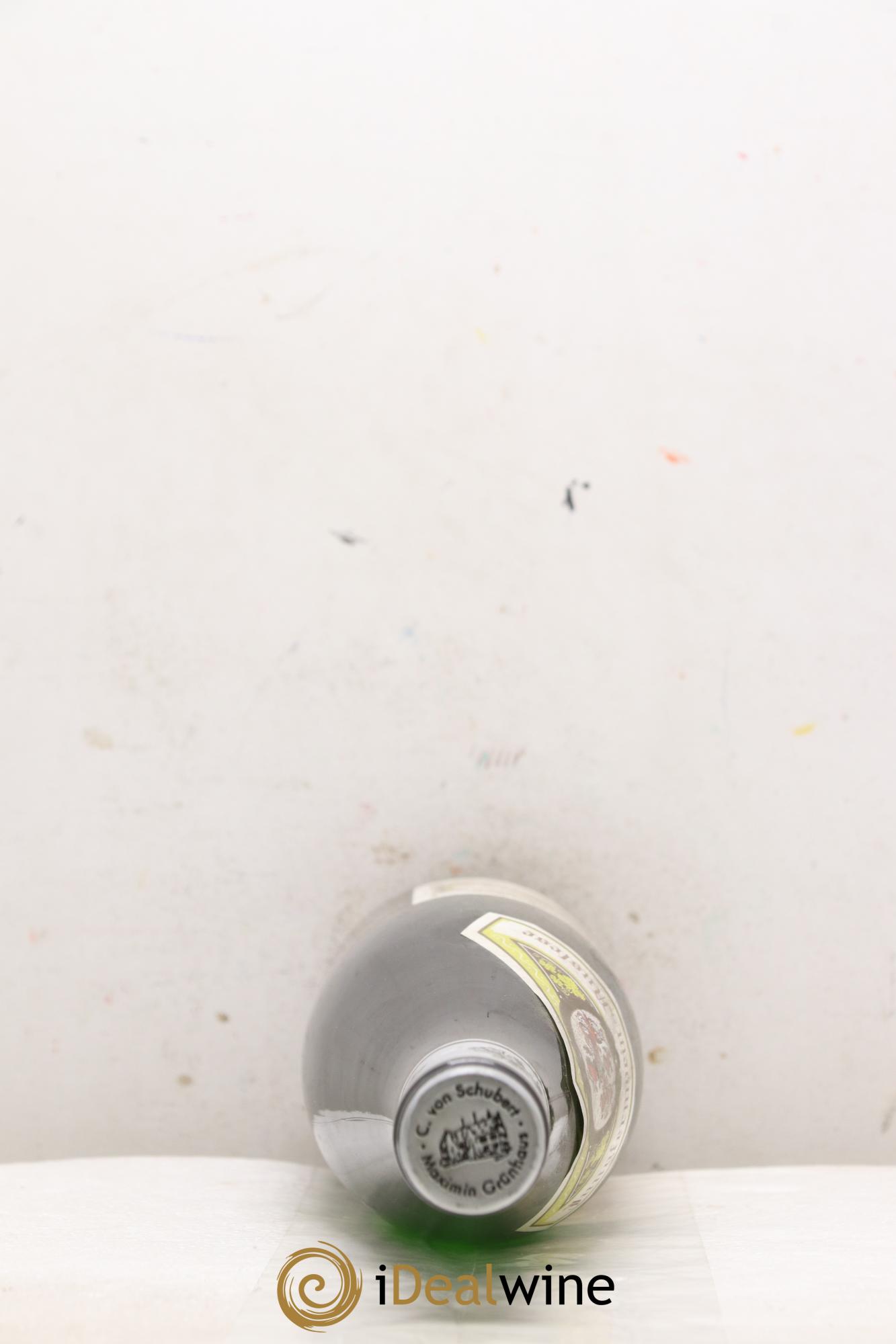 Allemagne Mosel-Saar Grunhauser Bruderberg Auslese Domaine Carl Von Schubert 2009 - Posten von 1 Flasche - 1