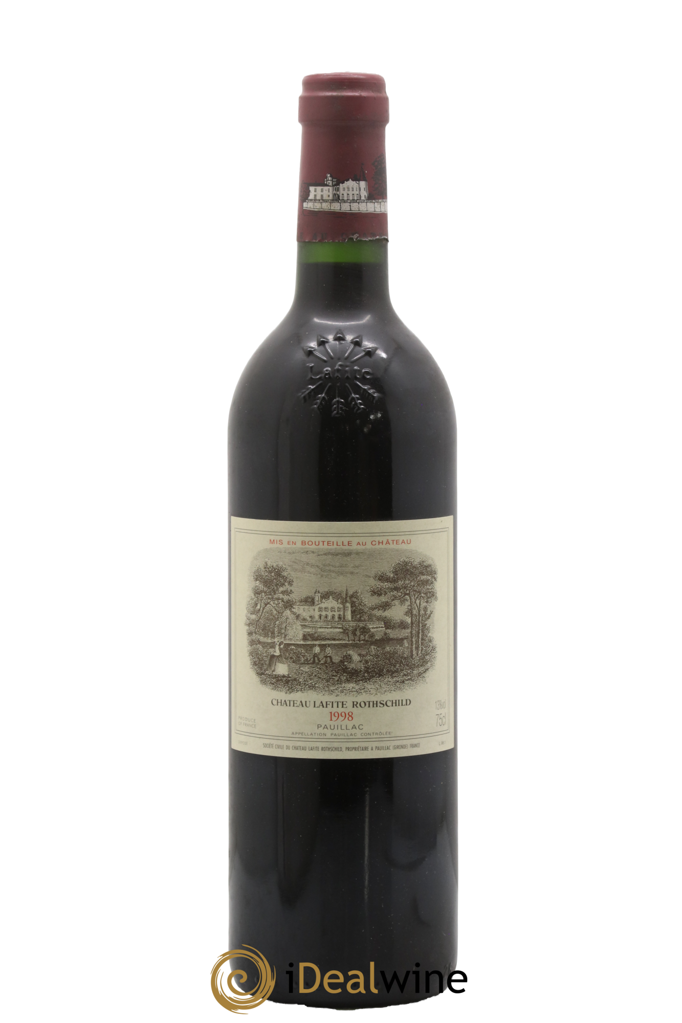 Château Lafite Rothschild 1er Grand Cru Classé 1998 - Lot of 1 bottle - 0