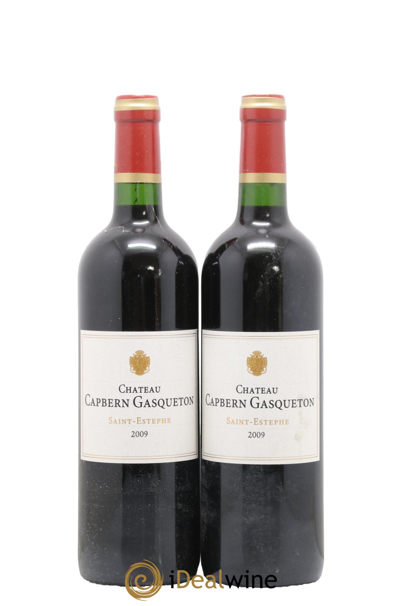 Château Capbern Gasqueton 2009 - Lot de 2 bouteilles - 0