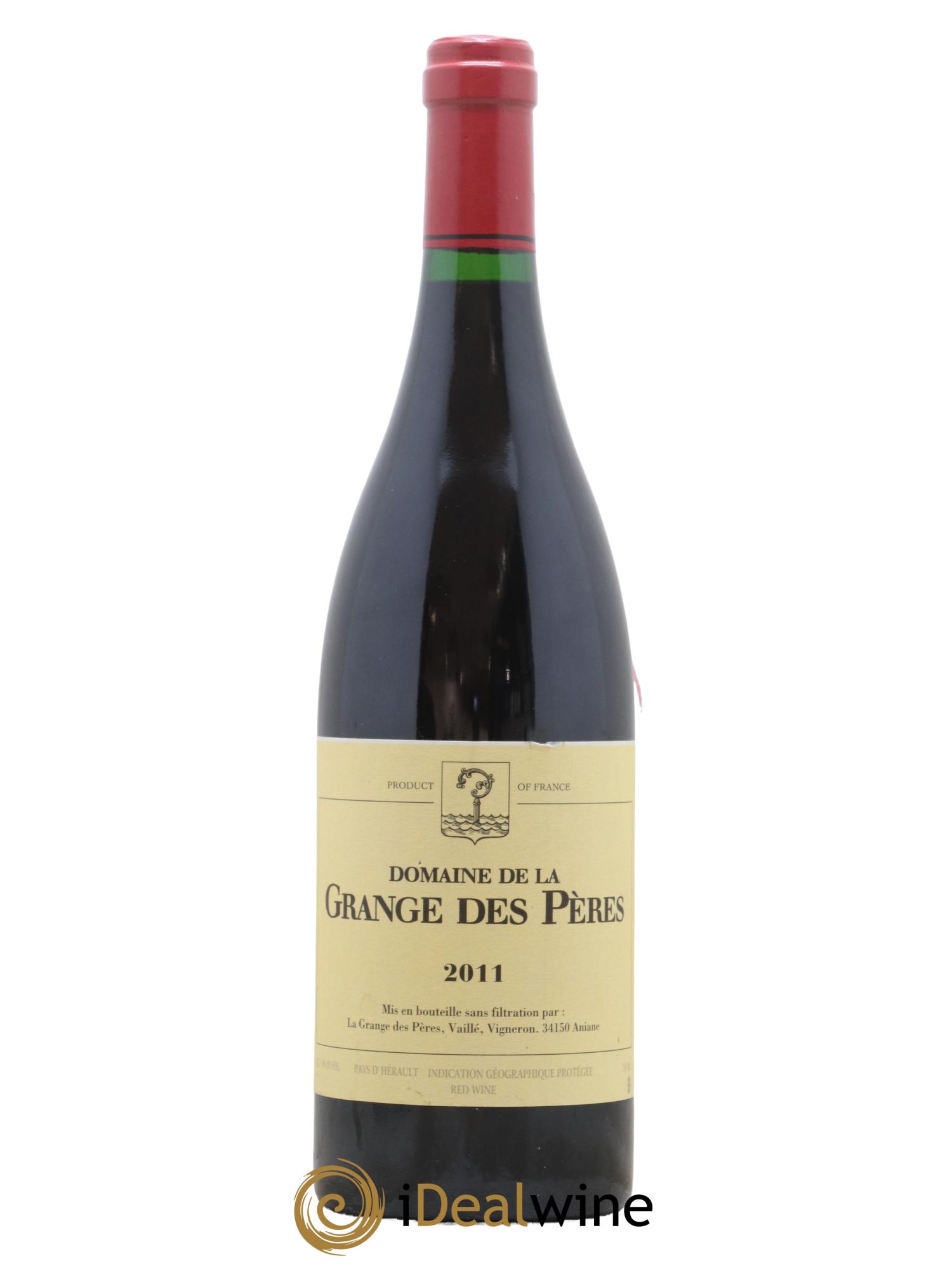 Pays d'Hérault Grange des Pères Laurent Vaillé 2011 - Lot de 1 bouteille - 0