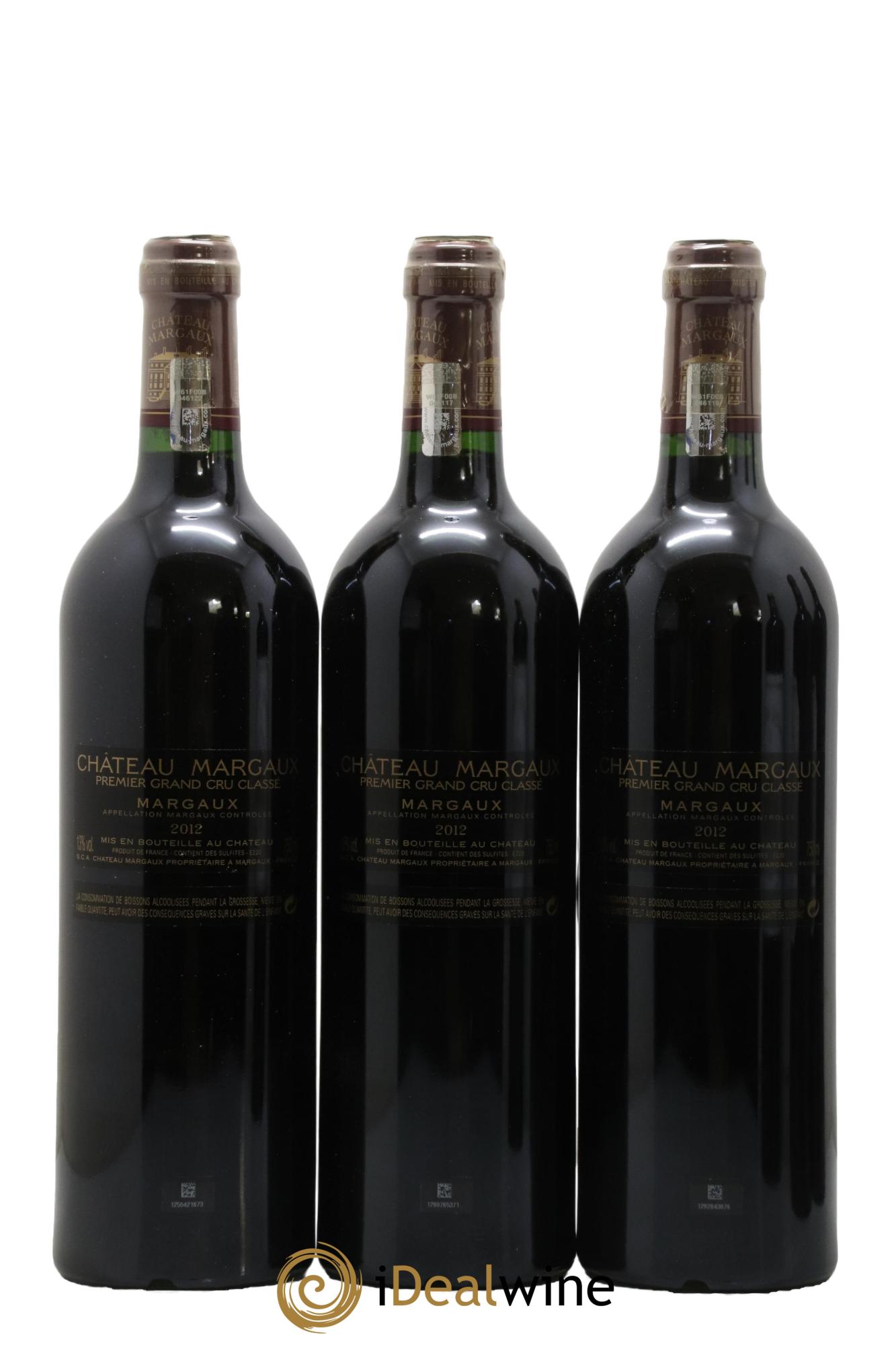 Château Margaux 1er Grand Cru Classé 2012 - Lot de 6 bouteilles - 2