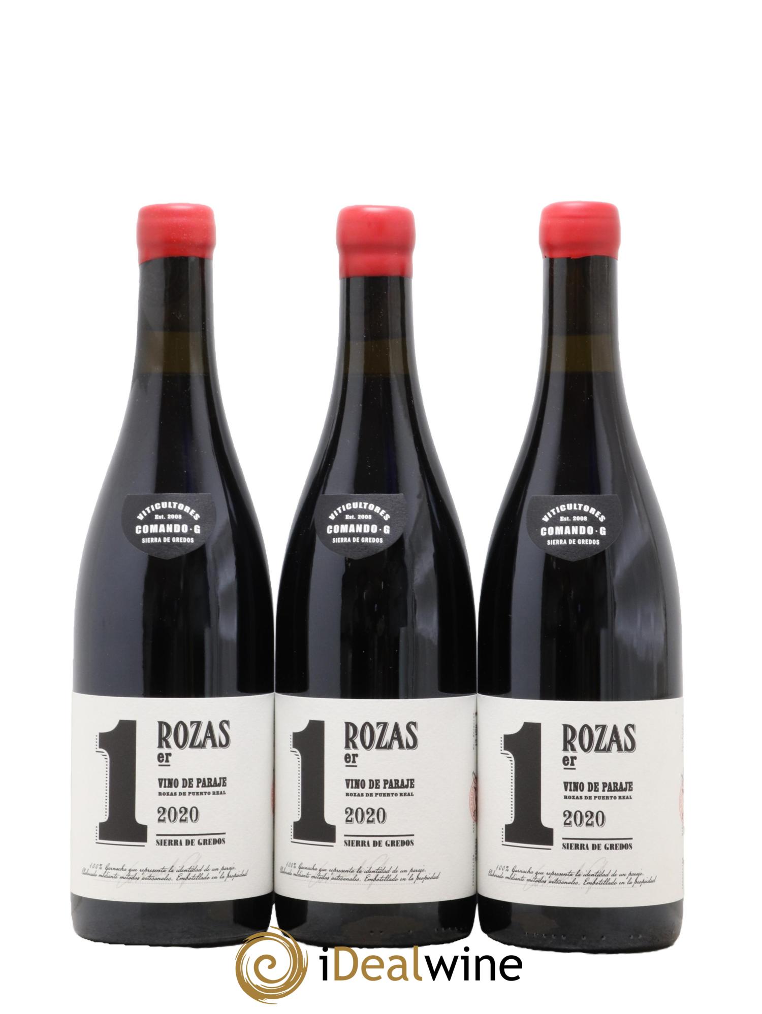 Vinos de Madrid DO Rozas 1er Comando G 2020 - Lotto di 3 bottiglie - 0