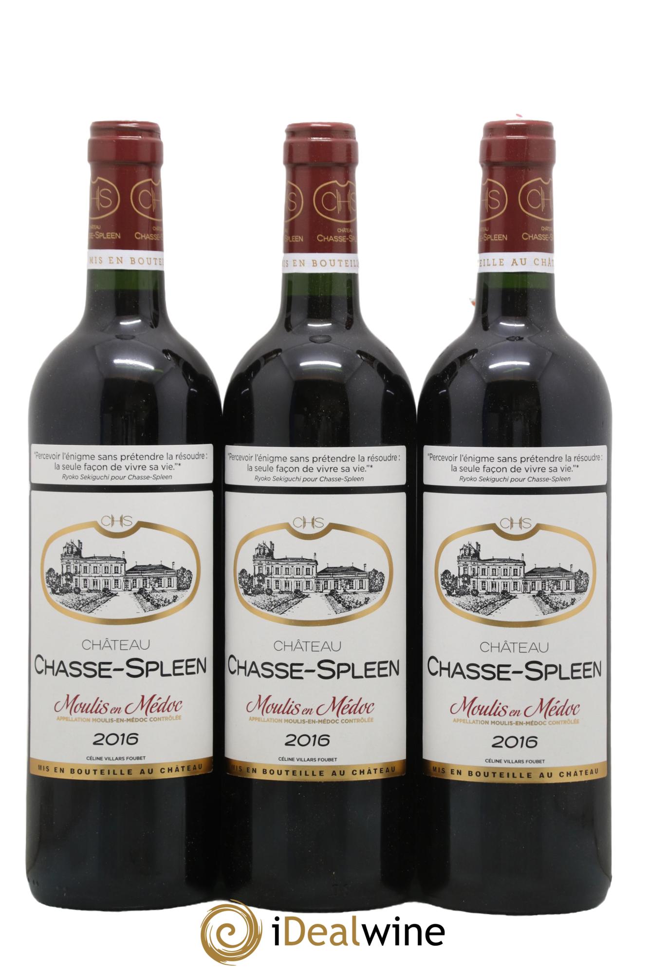 Château Chasse Spleen 2016 - Lot de 12 bouteilles - 4