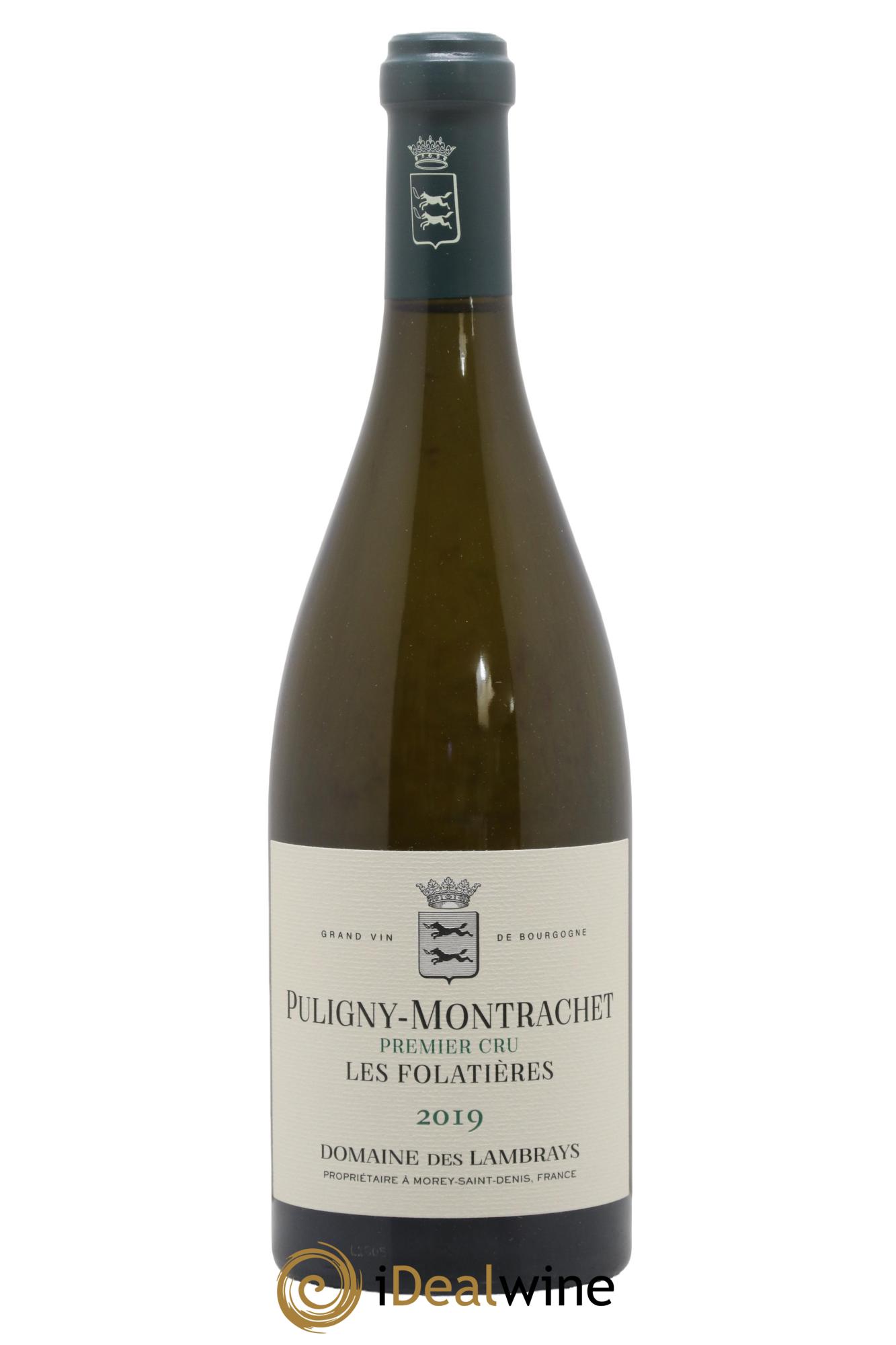 Puligny-Montrachet 1er Cru Les Folatières Domaine des Lambrays 2019 - Lot de 1 bouteille - 0