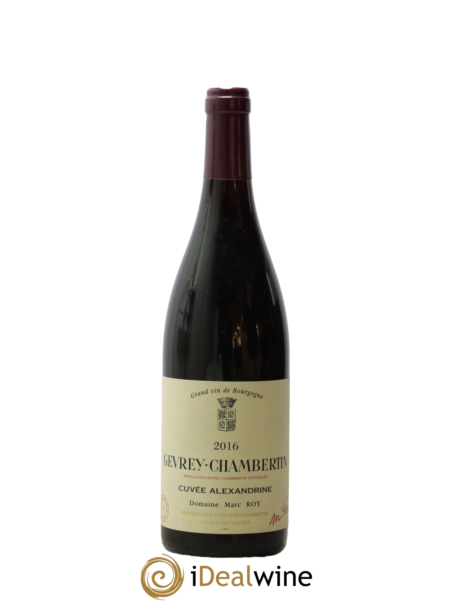 Gevrey-Chambertin Cuvée Alexandrine Marc Roy 2016 - Lot de 1 bouteille - 0