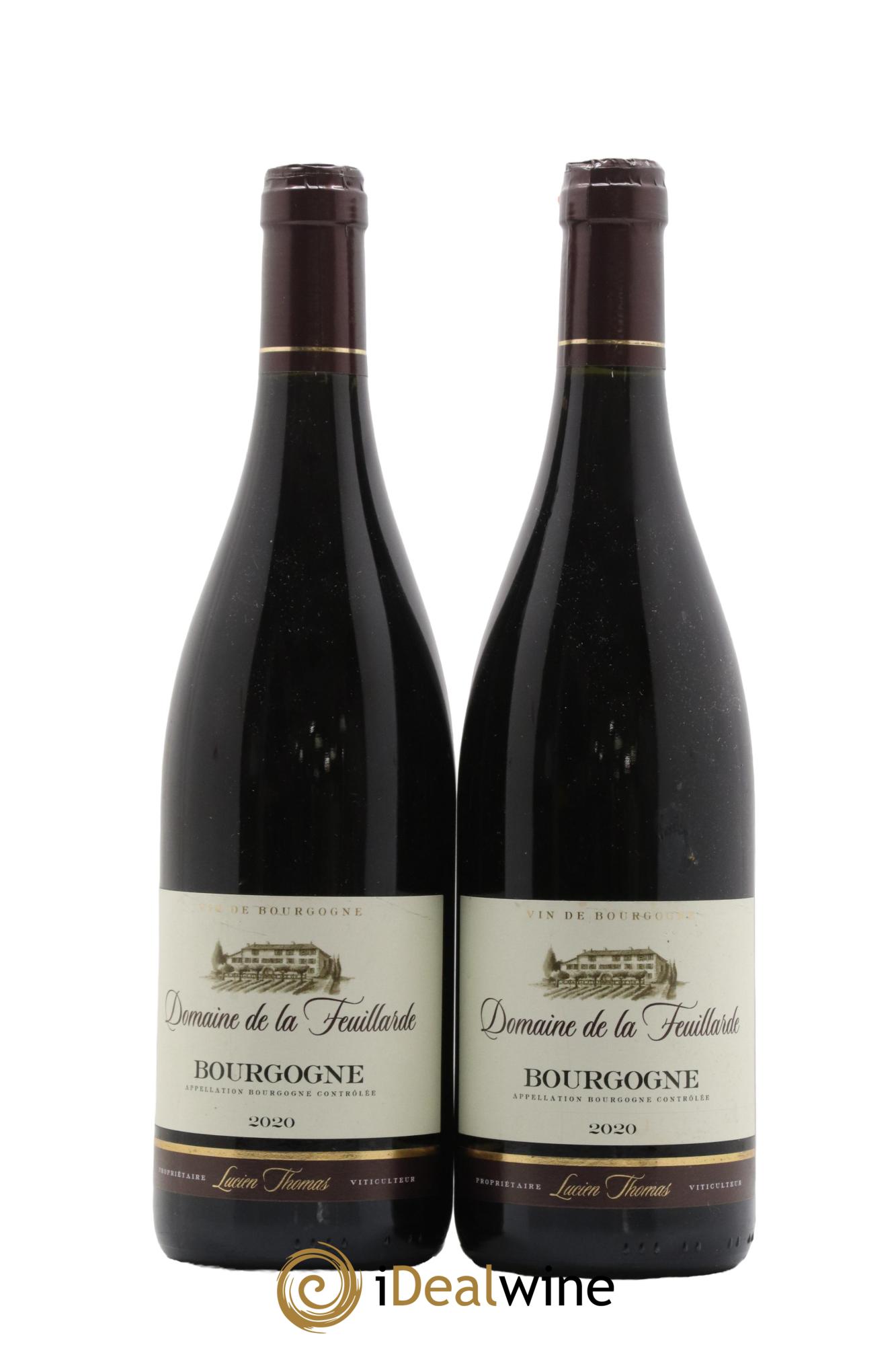 Bourgogne Domaine De La Feuillarde 2020 - Lot of 2 bottles - 0