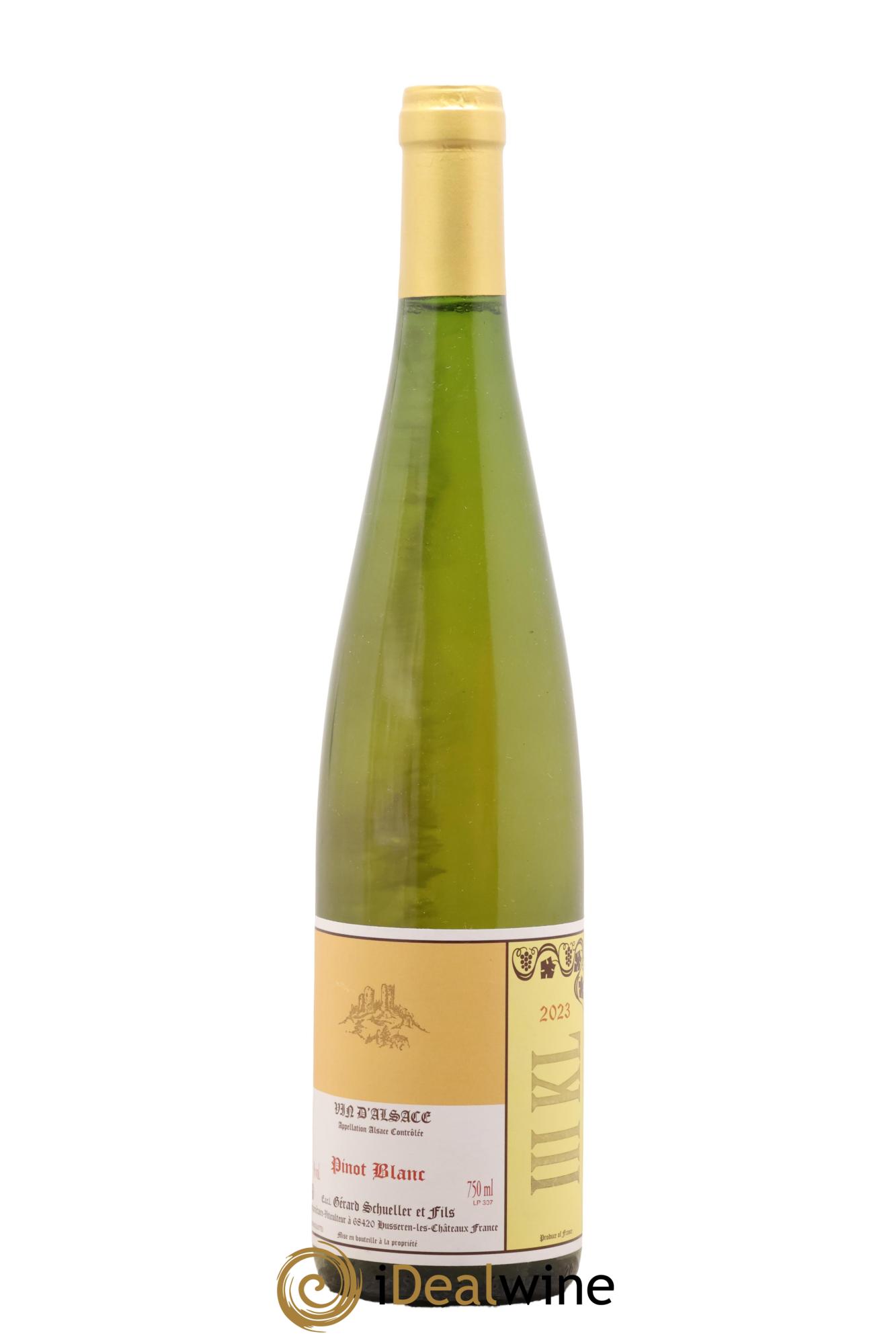 Alsace Pinot Blanc IIIKL Gérard Schueller (Domaine) 2023 - Lot of 1 bottle - 0