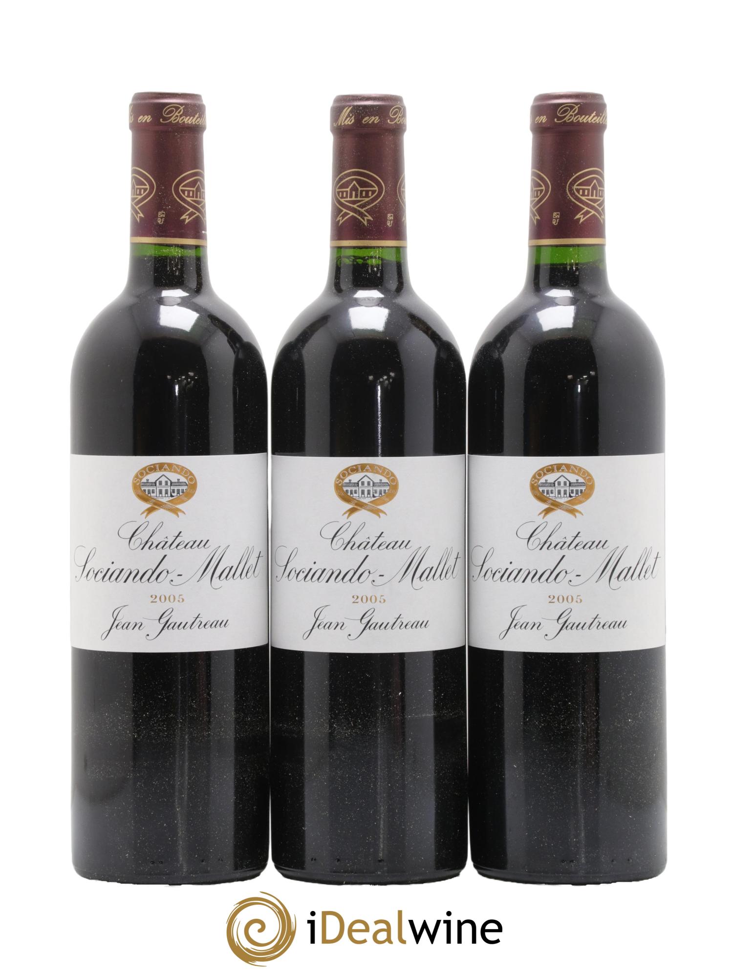 Château Sociando Mallet 2005 - Lot de 12 bouteilles - 3