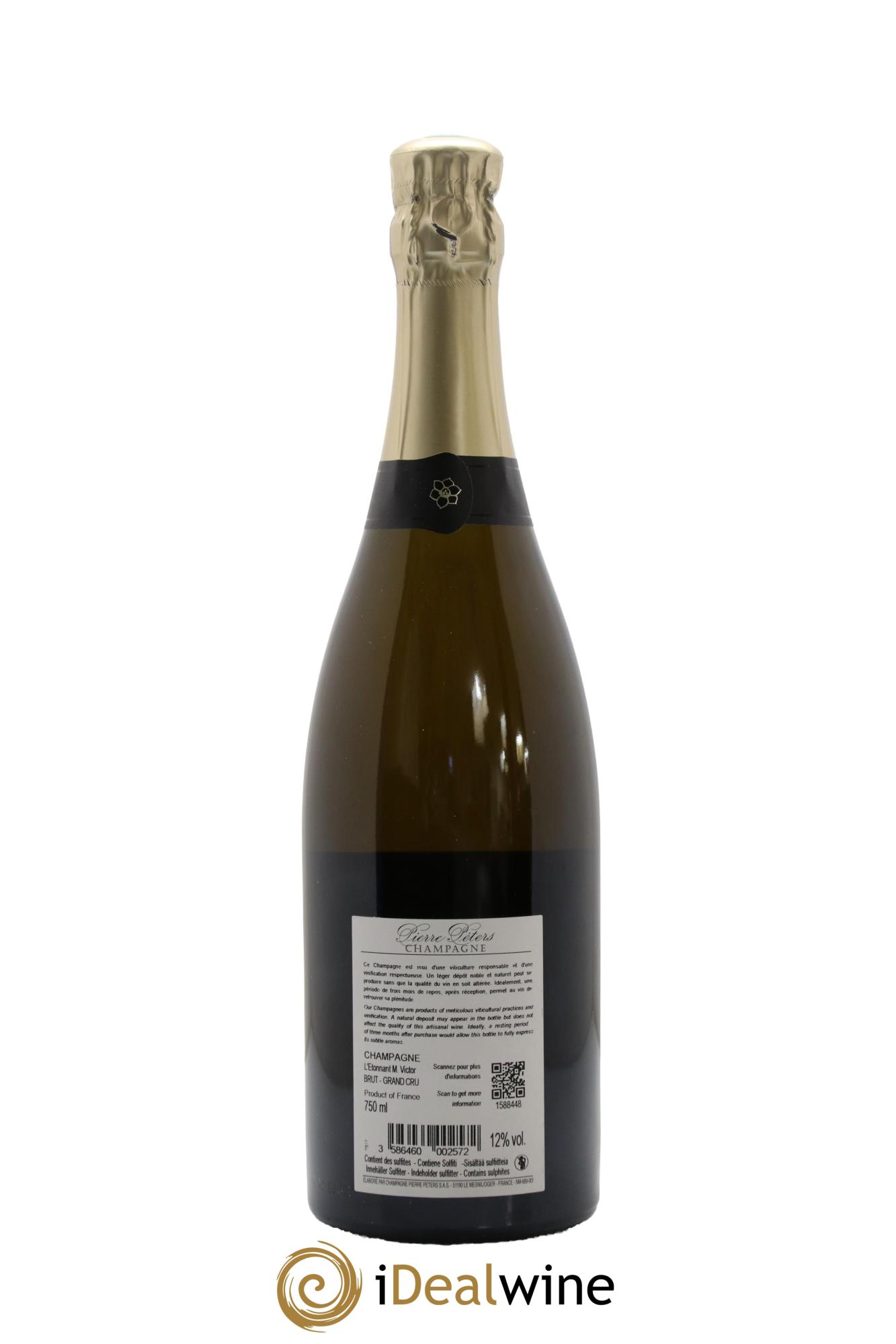 L'Etonnant Monsieur Victor Brut Pierre Péters  2017 - Lot of 1 bottle - 1