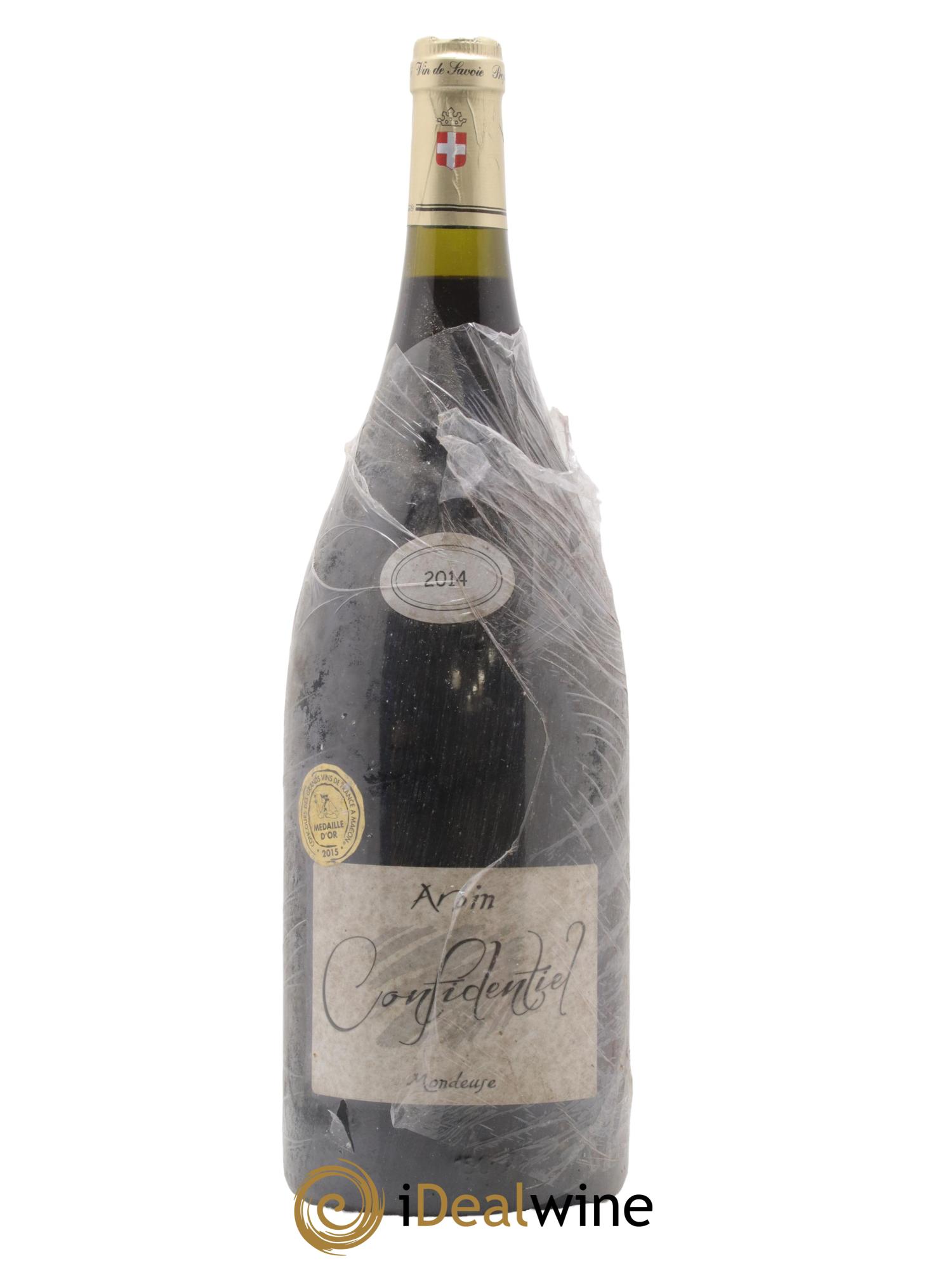 Vin de Savoie Arbin Mondeuse Confidentiel Trosset 2014 - Lot of 1 magnum - 0