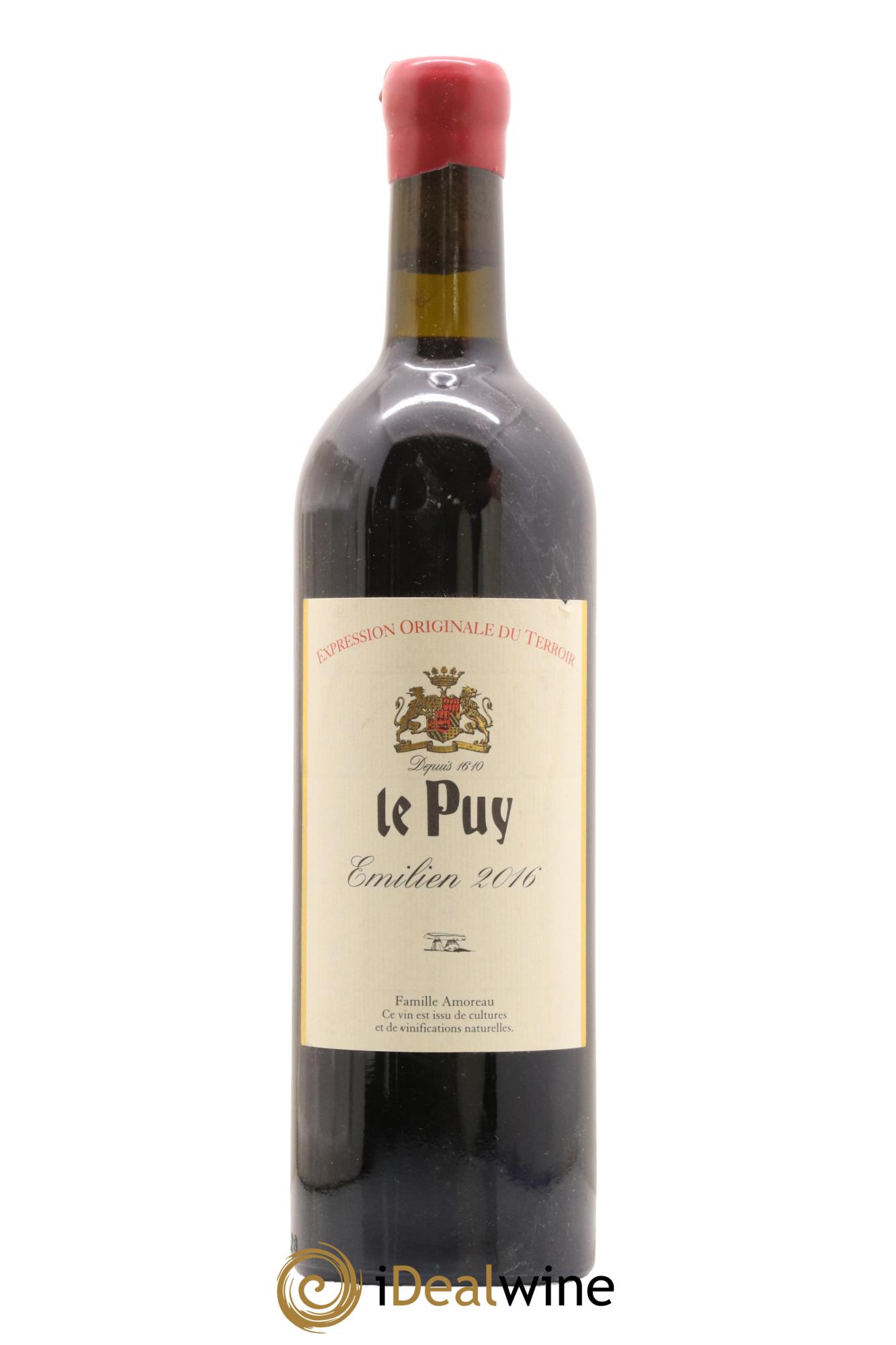 Le Puy - Cuvée Emilien 2016 - Lot de 1 bouteille - 0