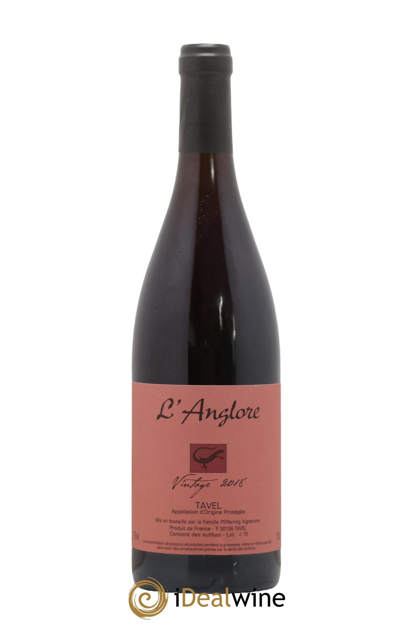 Tavel Vintage L'Anglore 2018 - Posten von 1 Flasche - 0