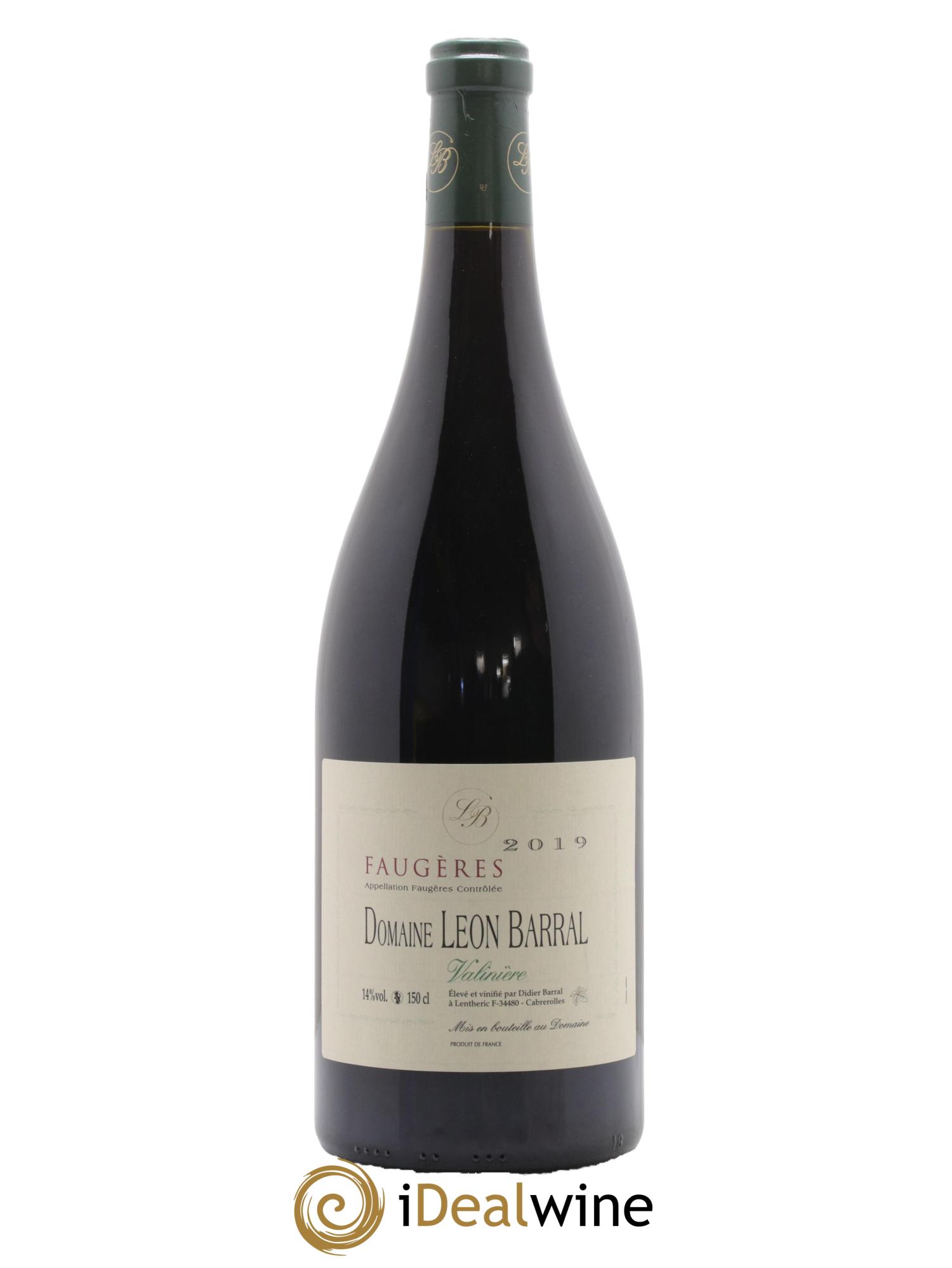 Faugères Valinière Domaine Léon Barral 2019 - Lotto di 1 magnum - 0