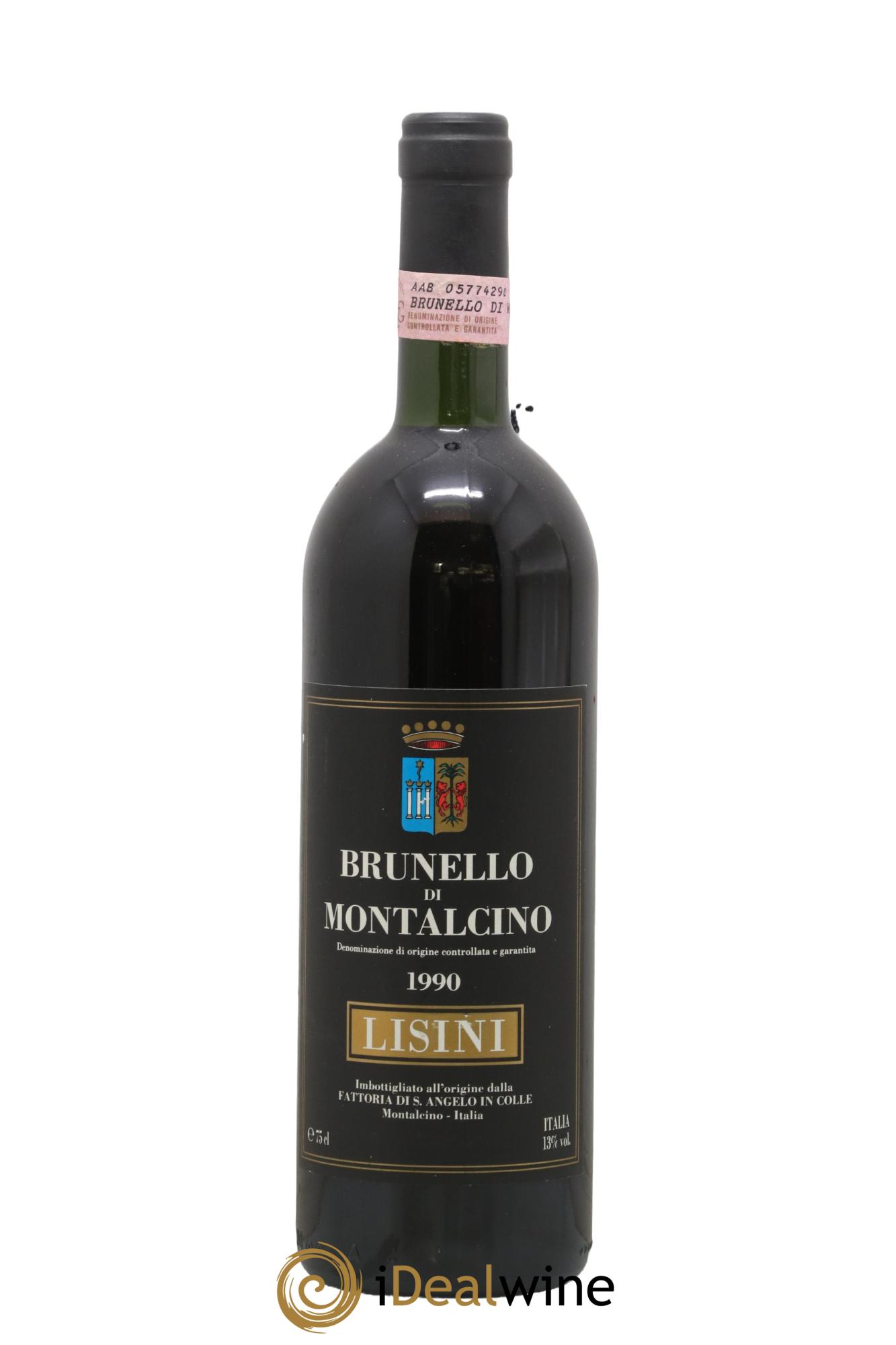 Brunello di Montalcino DOCG Lisini 1990 - Lot de 1 bouteille - 0