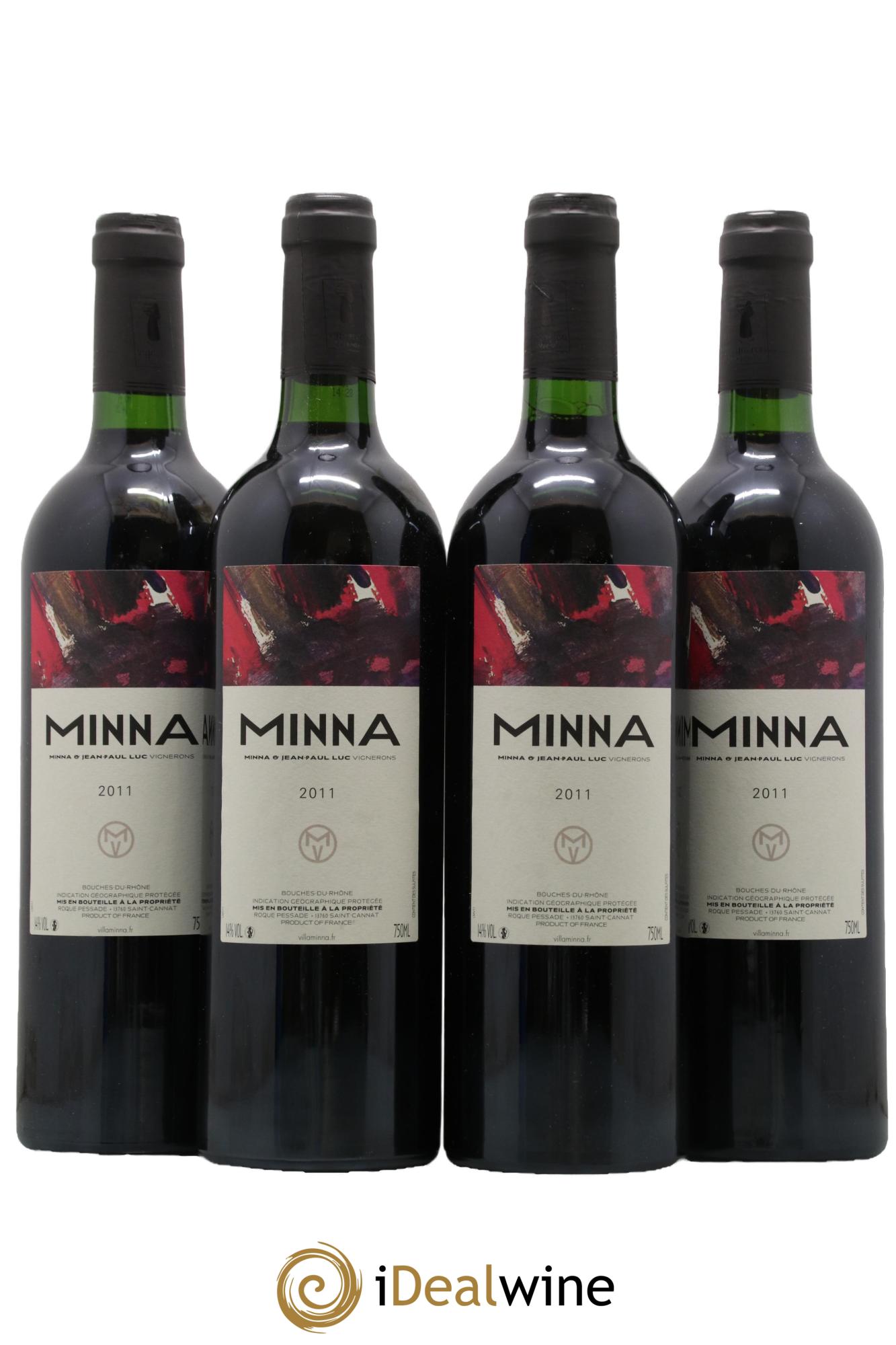 Bouches du Rhône Villa Minna Vineyard 2011 - Lot de 4 bouteilles - 0