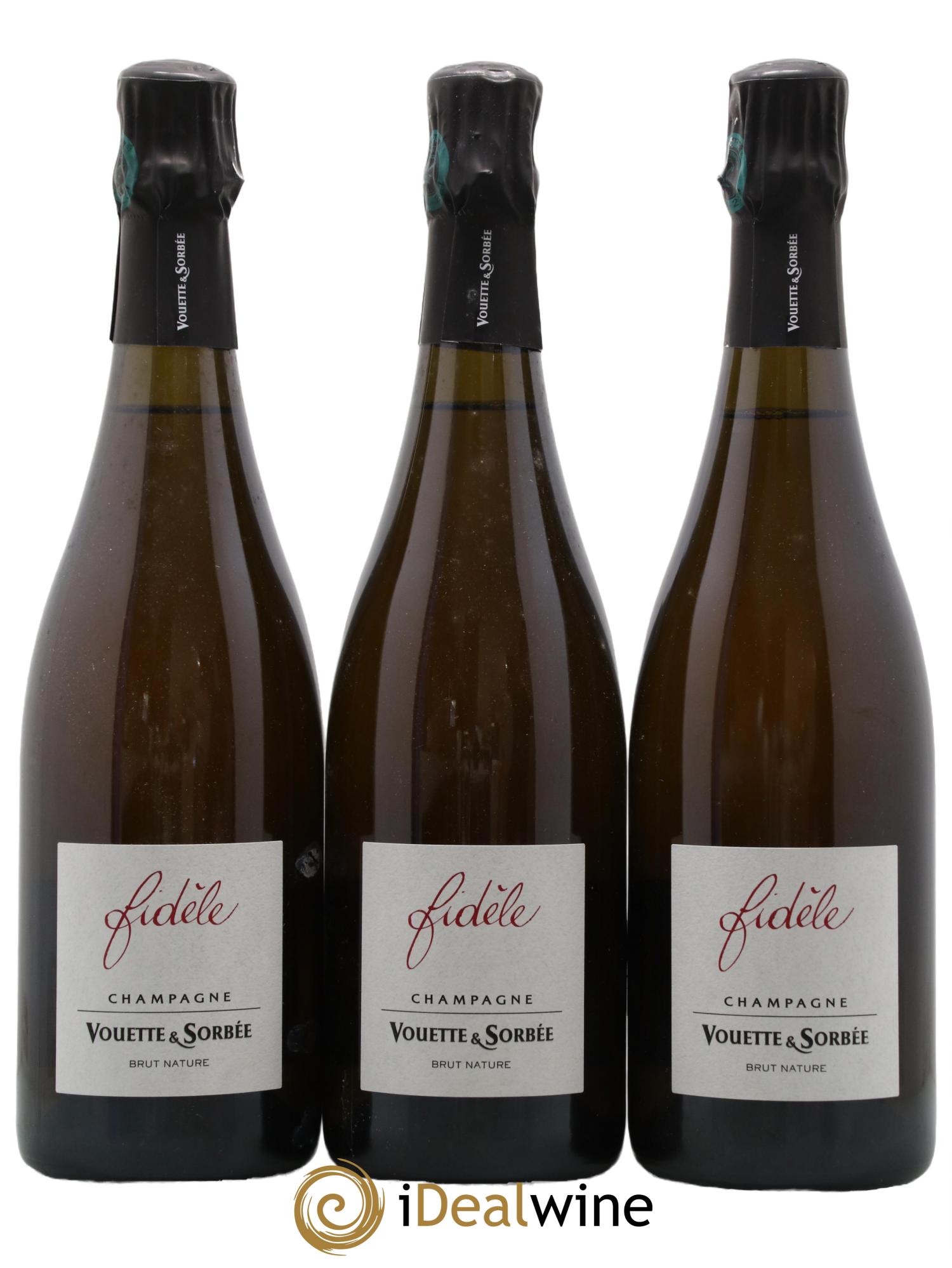 Fidèle Blanc de Noirs Vouette et Sorbée - Lot de 3 bouteilles - 0