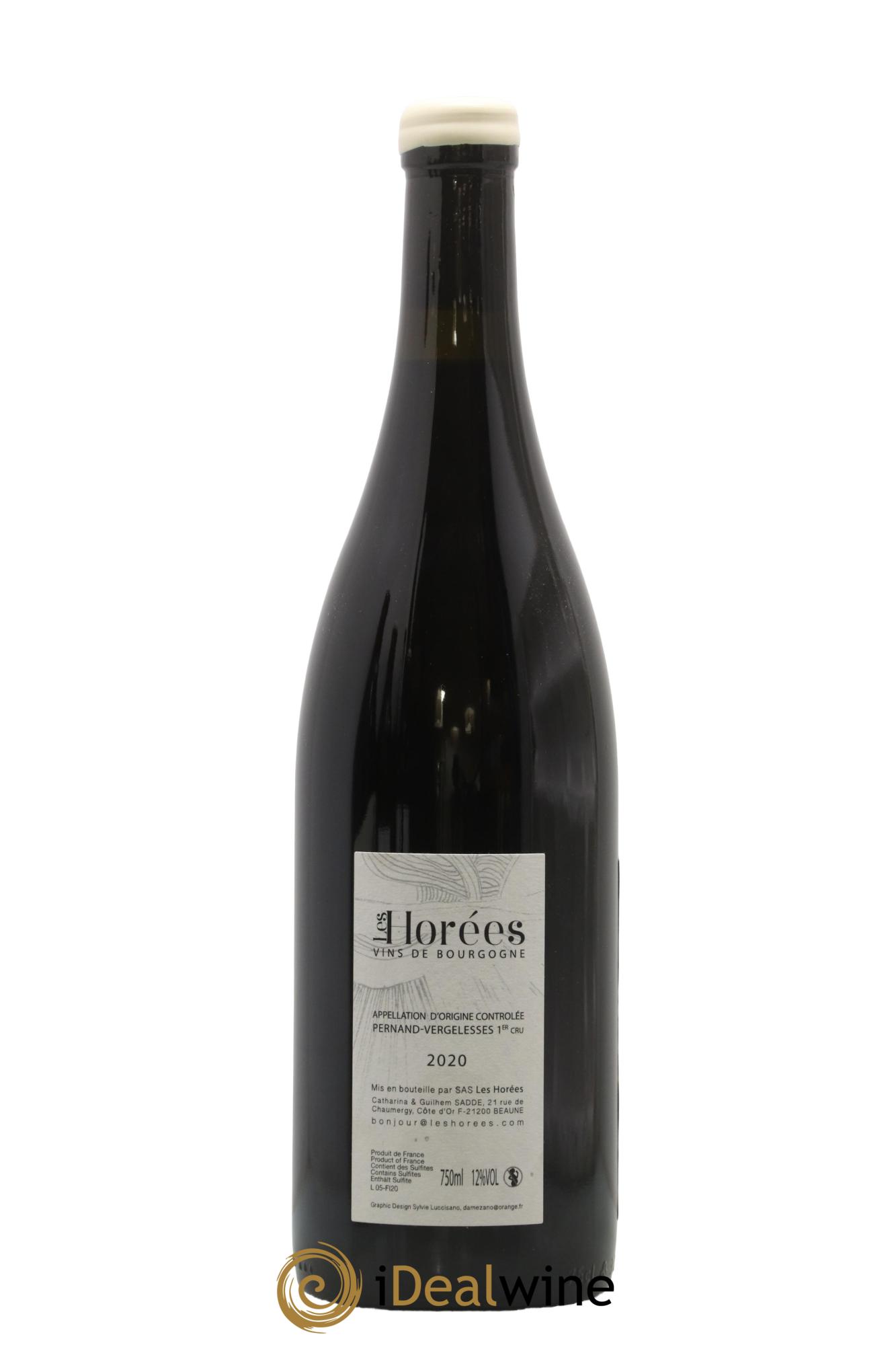 Pernand-Vergelesses 1er Cru Les Fichots Les Horées  2020 - Lotto di 1 bottiglia - 1