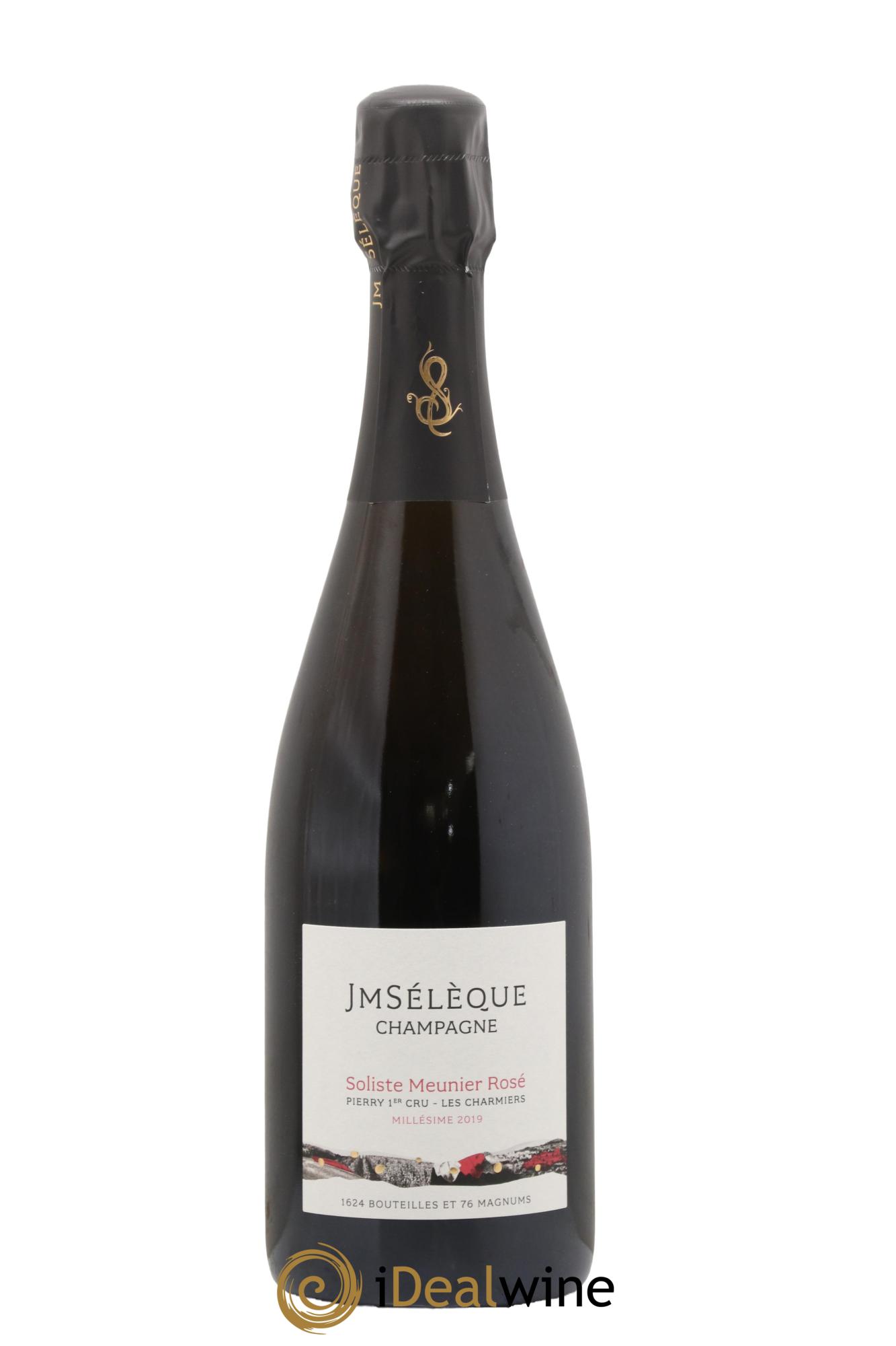 Extra-Brut Pierry 1er Cru Meunier Rosé Les Charmiers - Soliste Jean-Marc Sélèque 2019 - Lot of 1 bottle - 0