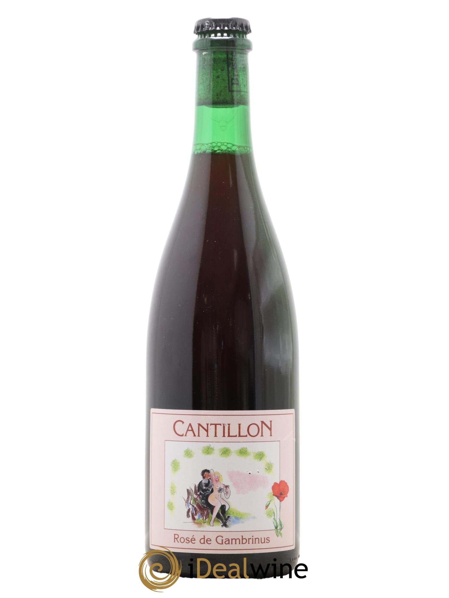 Bière Rosé de Gambrinus Cantillon Lambic - Lot de 1 bouteille - 0