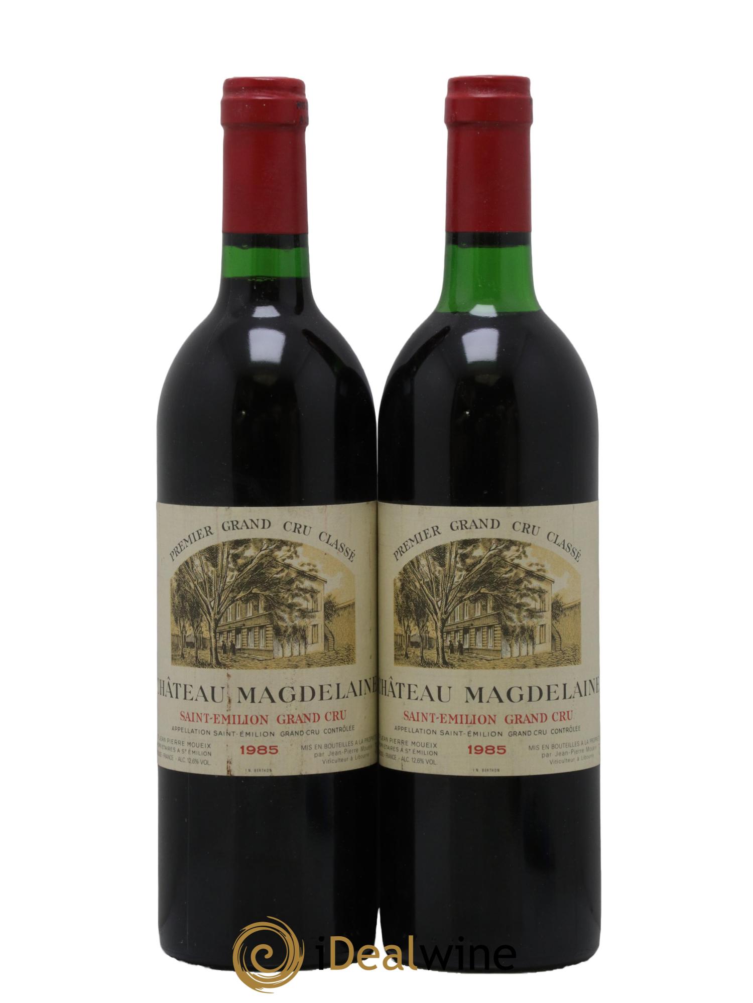 Château Magdelaine 1985 - Lot of 2 bottles - 0