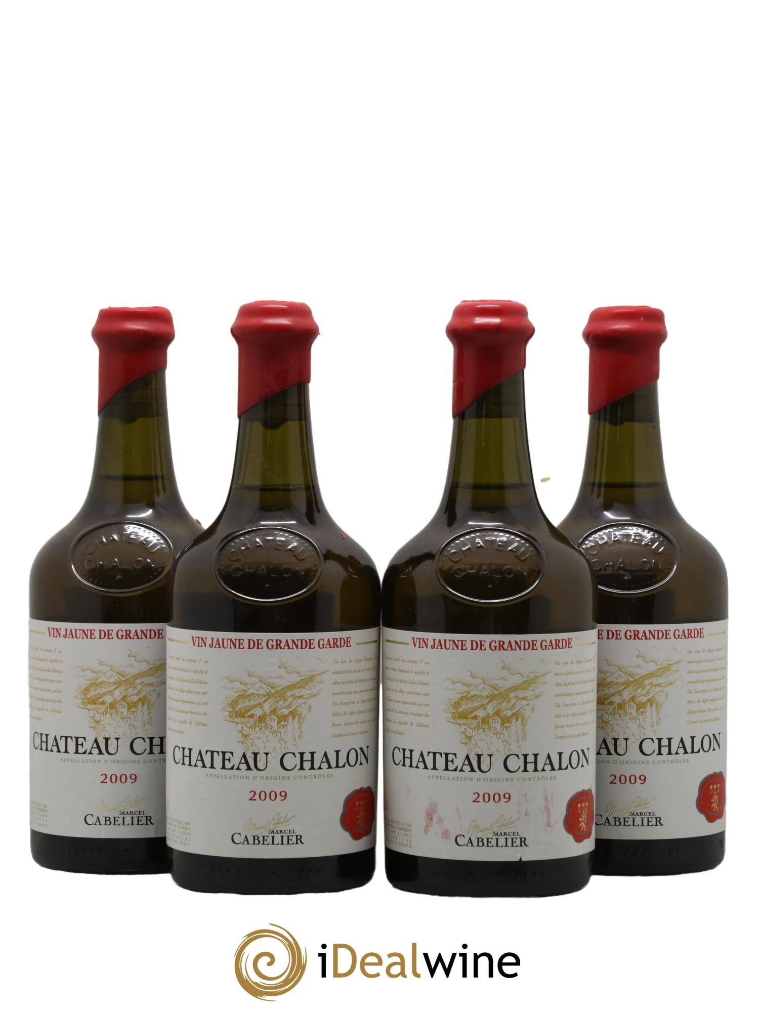 Château-Chalon Domaine Marcel Cabellier 2009 - Lot de 4 clavelins - 0
