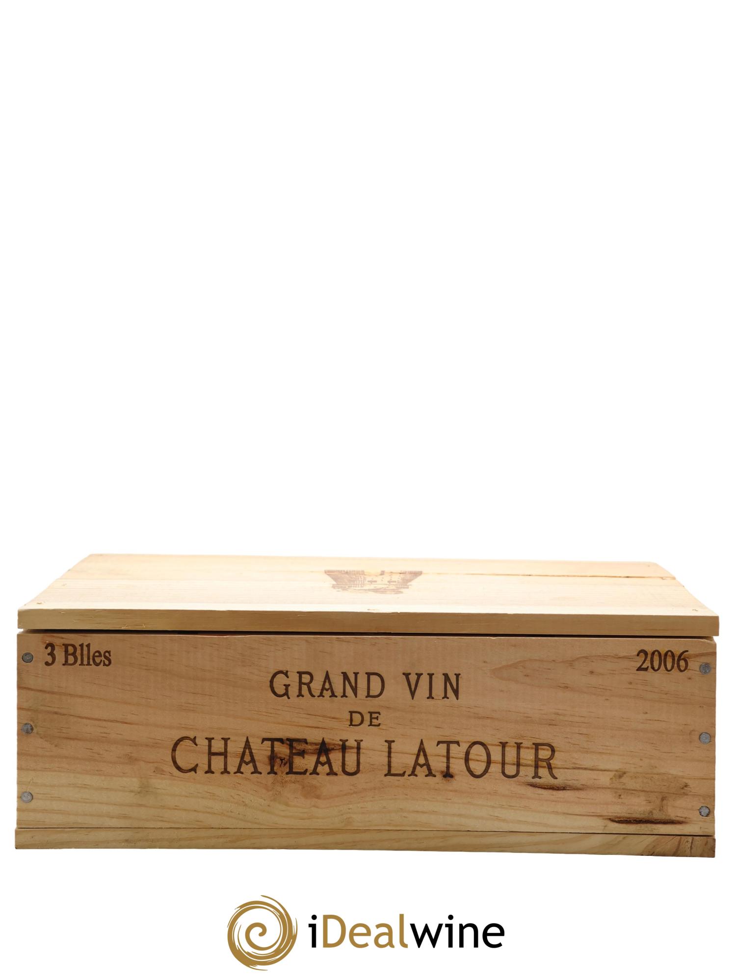 Château Latour 1er Grand Cru Classé 2006 - Lotto di 3 bottiglie - 3