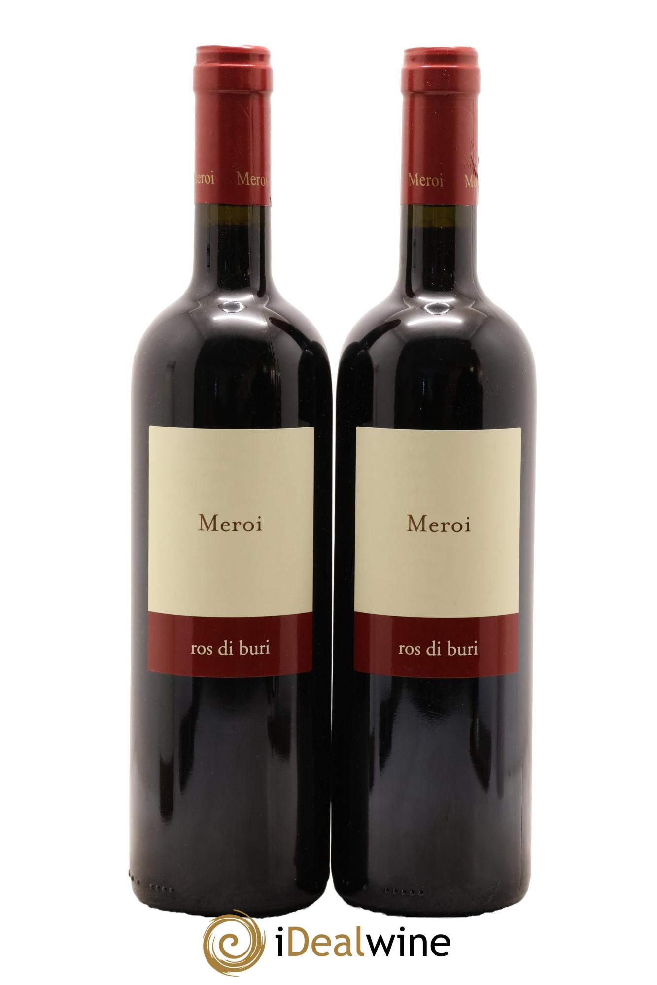 Italie Friuli ColliI Orientali DOC Ros Di Buri Merlot Meroi 2019 - Lot de 2 bouteilles - 0