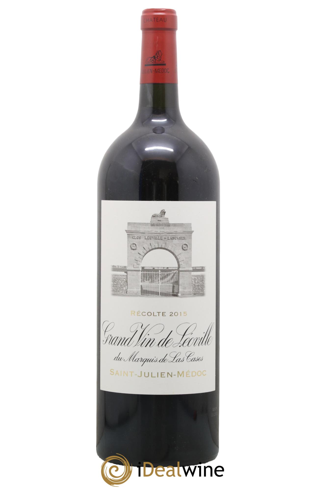 Château Léoville Las Cases 2ème Grand Cru Classé 2015 - Lot de 1 magnum - 0