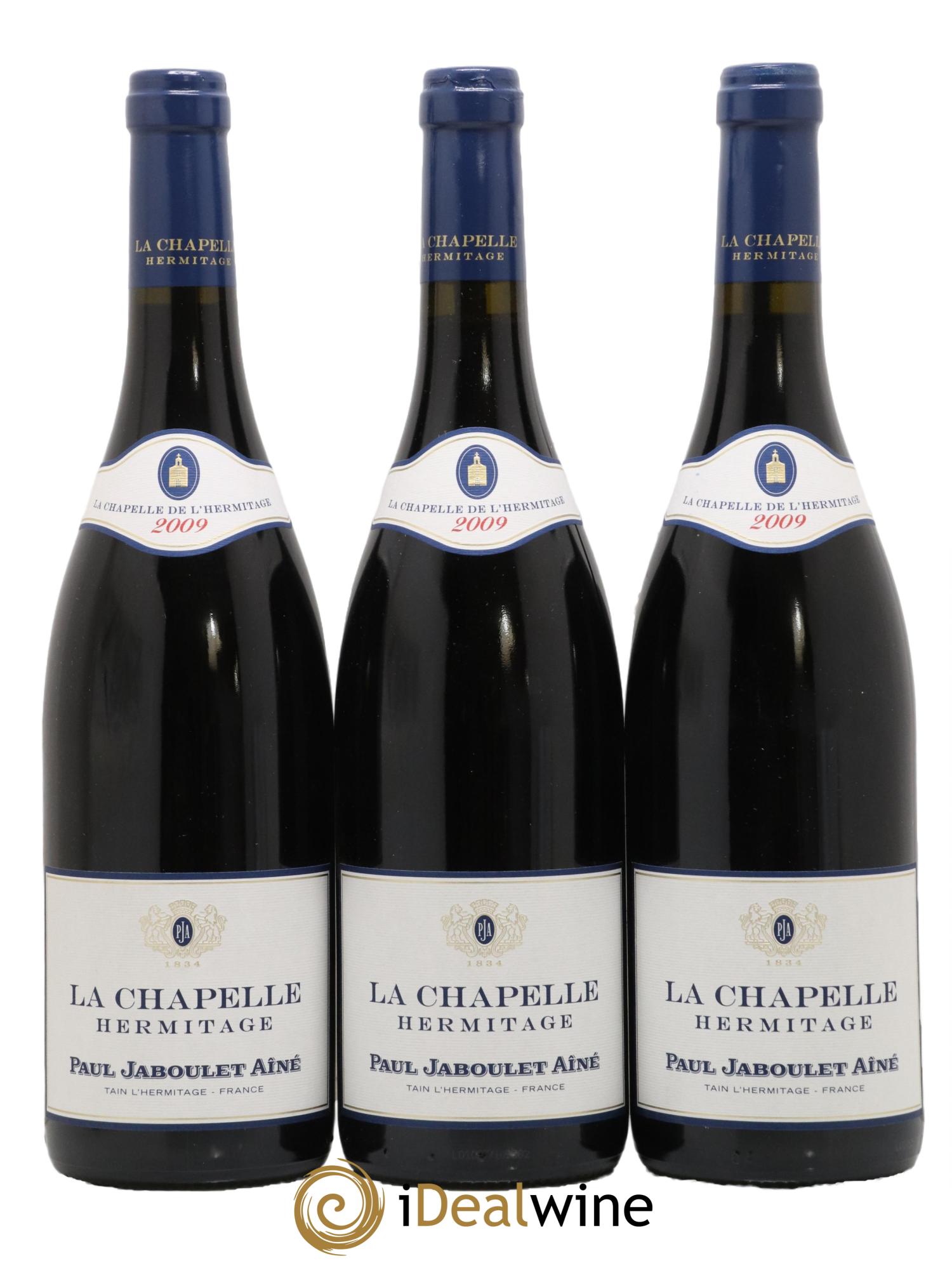 Hermitage La Chapelle Paul Jaboulet Ainé 2009 - Lot de 3 bouteilles - 0