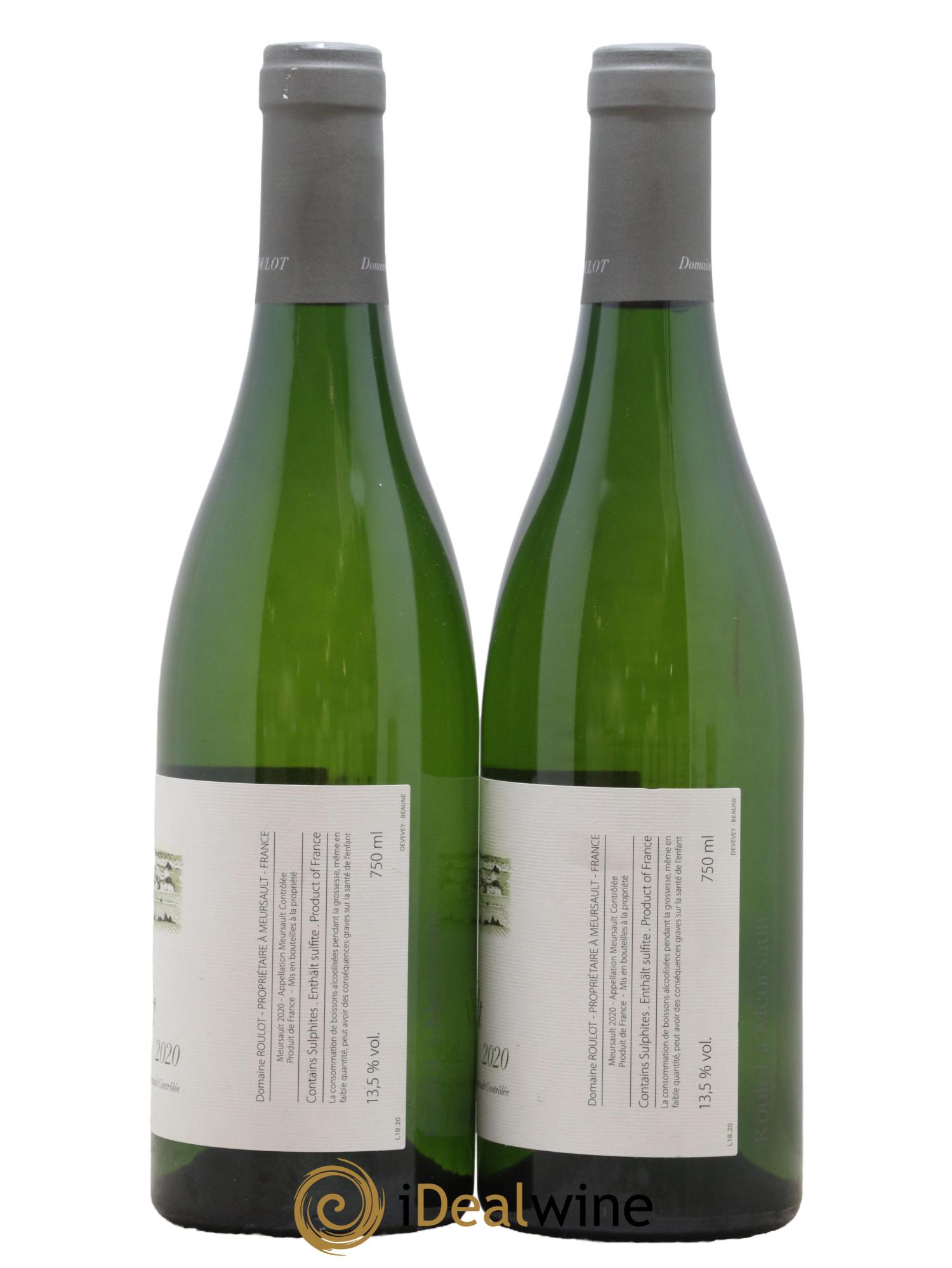 Meursault Roulot (Domaine) 2020 - Lot de 2 bouteilles - 1