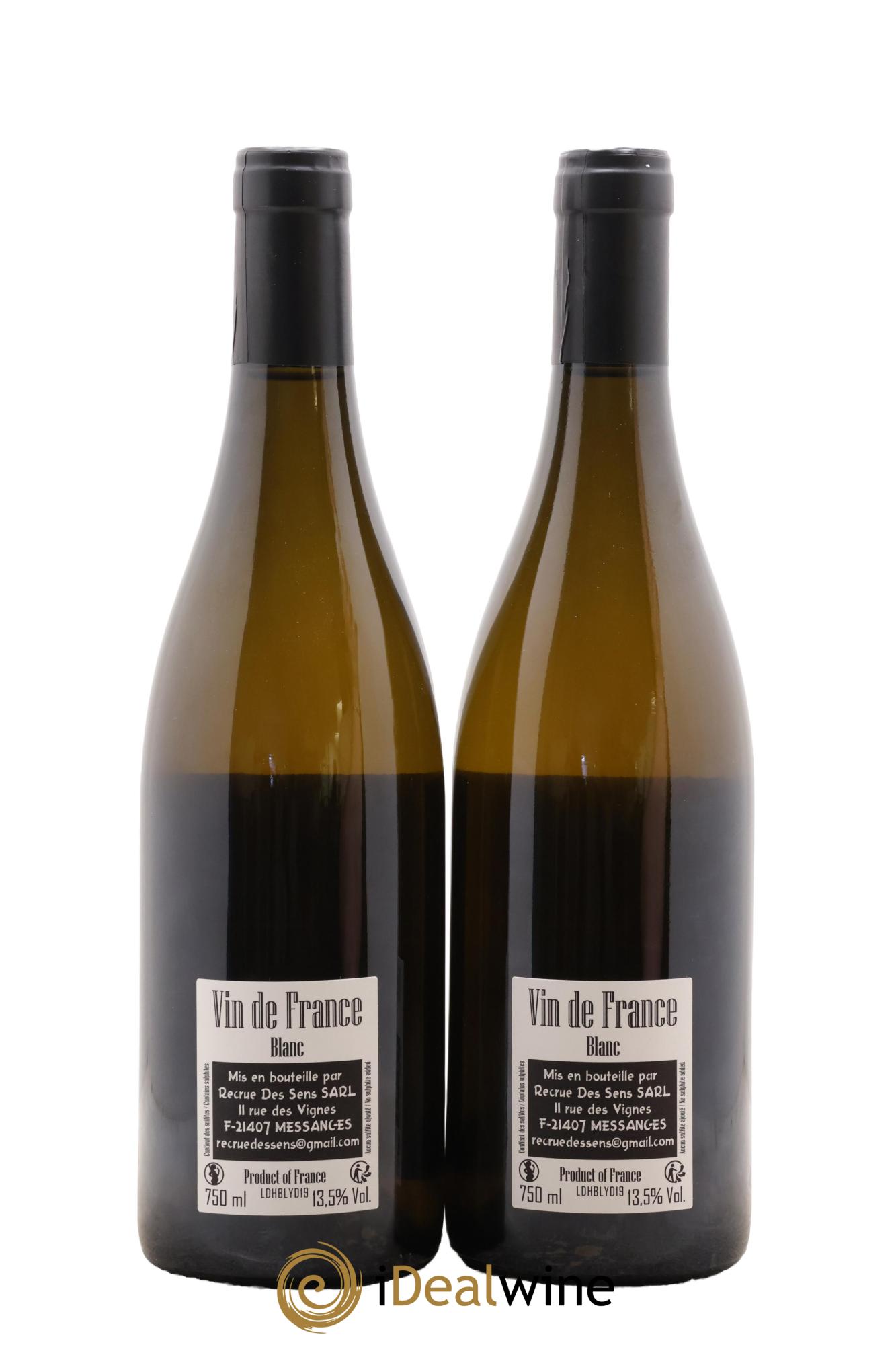 Hautes-Côtes de Nuits Dames Huguettes DH Yann Durieux 2019 - Lot de 2 bouteilles - 1