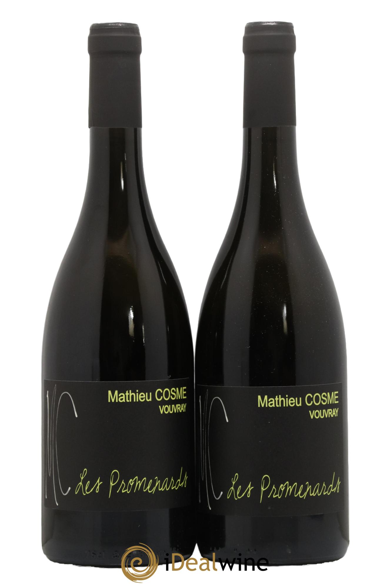 Vouvray Les Promenards Domaine Mathieu Cosme 2021 - Lot de 2 bouteilles - 0