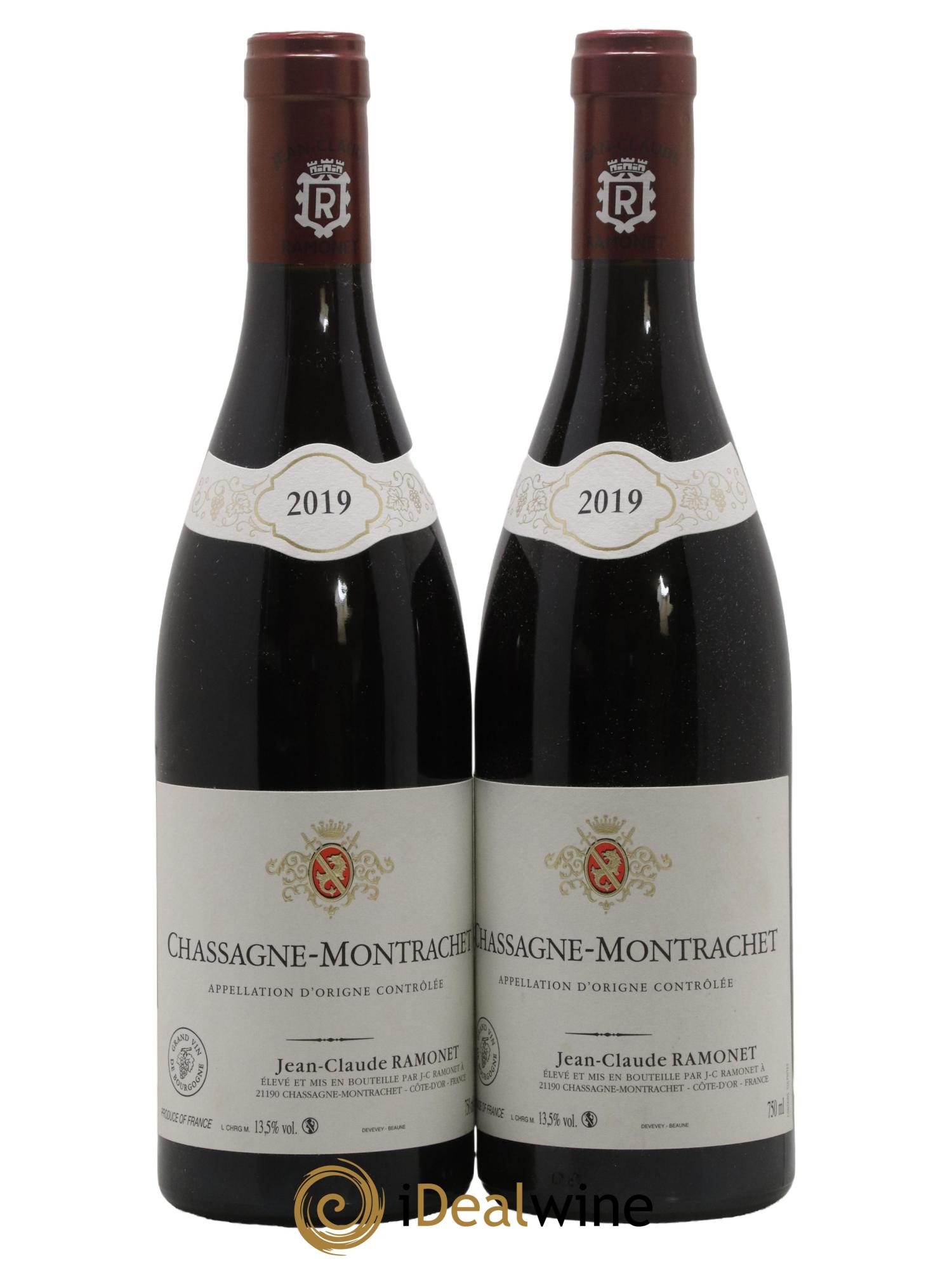Chassagne-Montrachet Ramonet (Domaine) 2019 - Lot de 2 bouteilles - 0