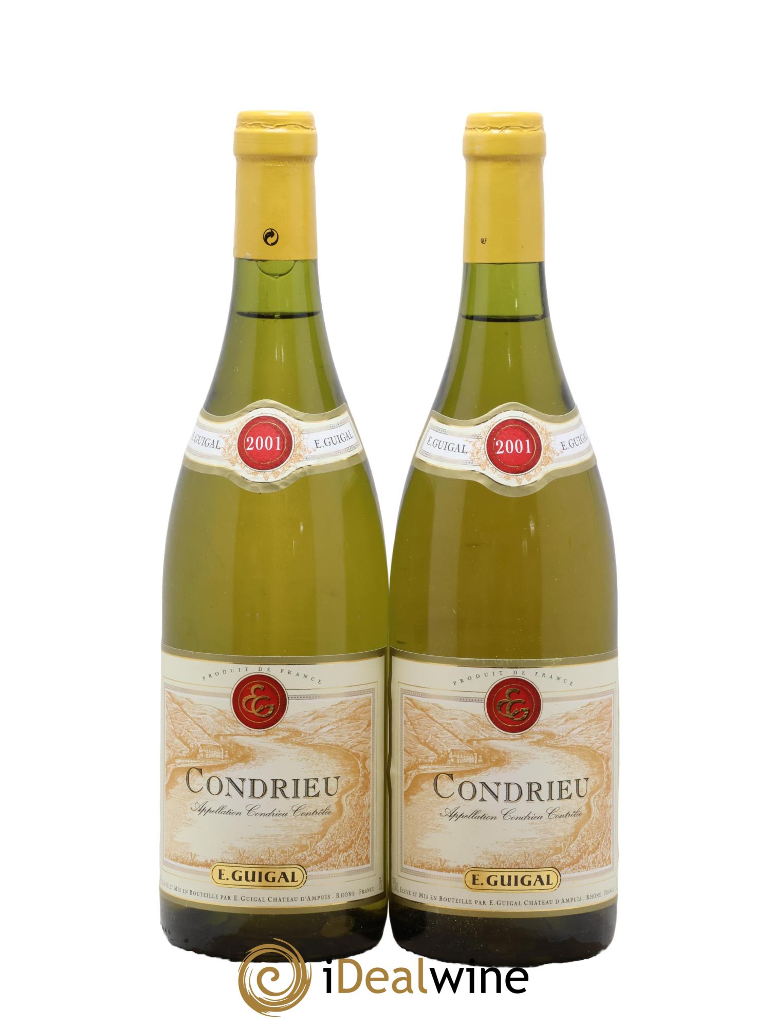 Condrieu Guigal 2001 - Posten von 2 Flaschen - 0
