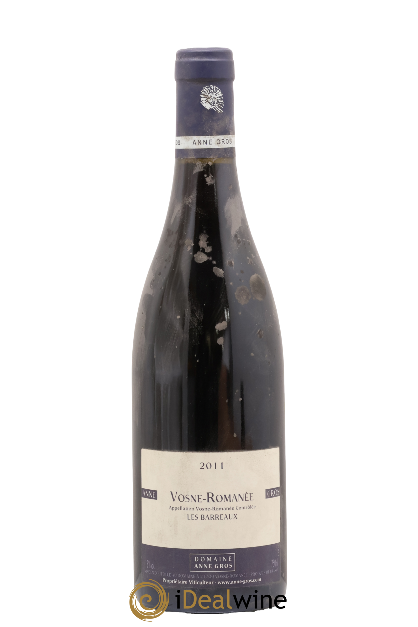 Vosne-Romanée Les Barreaux Anne Gros 2011 - Lot de 1 bouteille - 0
