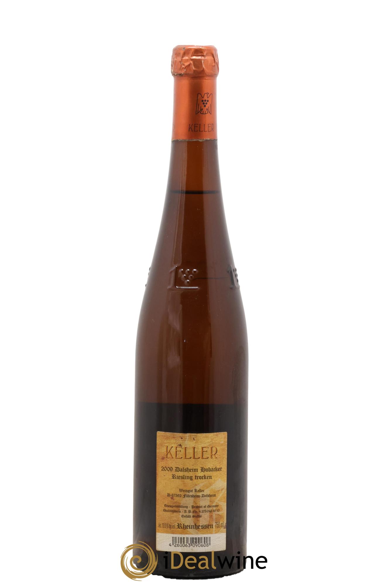 Riesling Trocken GG Dalsheim Hubacker Keller 2009 - Lot of 1 bottle - 1