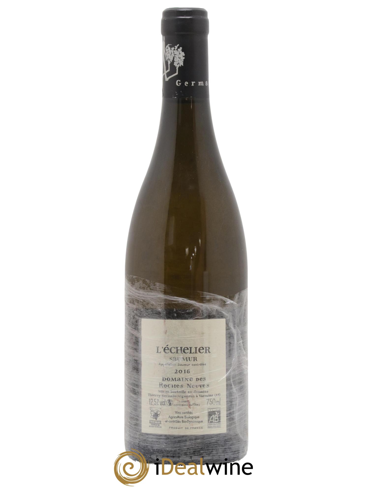 Saumur l'Echelier Domaine des Roches Neuves - Thierry Germain  2016 - Posten von 1 Flasche - 1