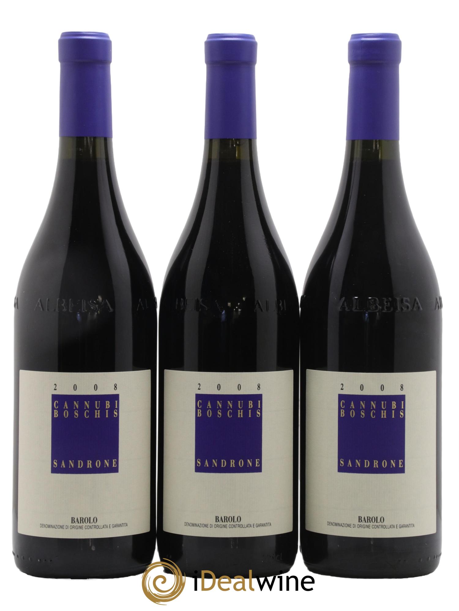 Barolo DOCG Aleste (anciennement Cannubi Boschis) Luciano Sandrone 2008 - Lot de 6 bouteilles - 2
